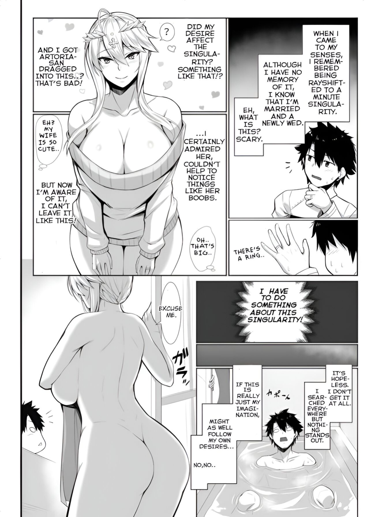 [Kuroshiro Desire (Akitsuki Karasu)] Tokuiten Yobai Suki Suki Daichuki Ue Chichi Ue (Fate/Grand Order)