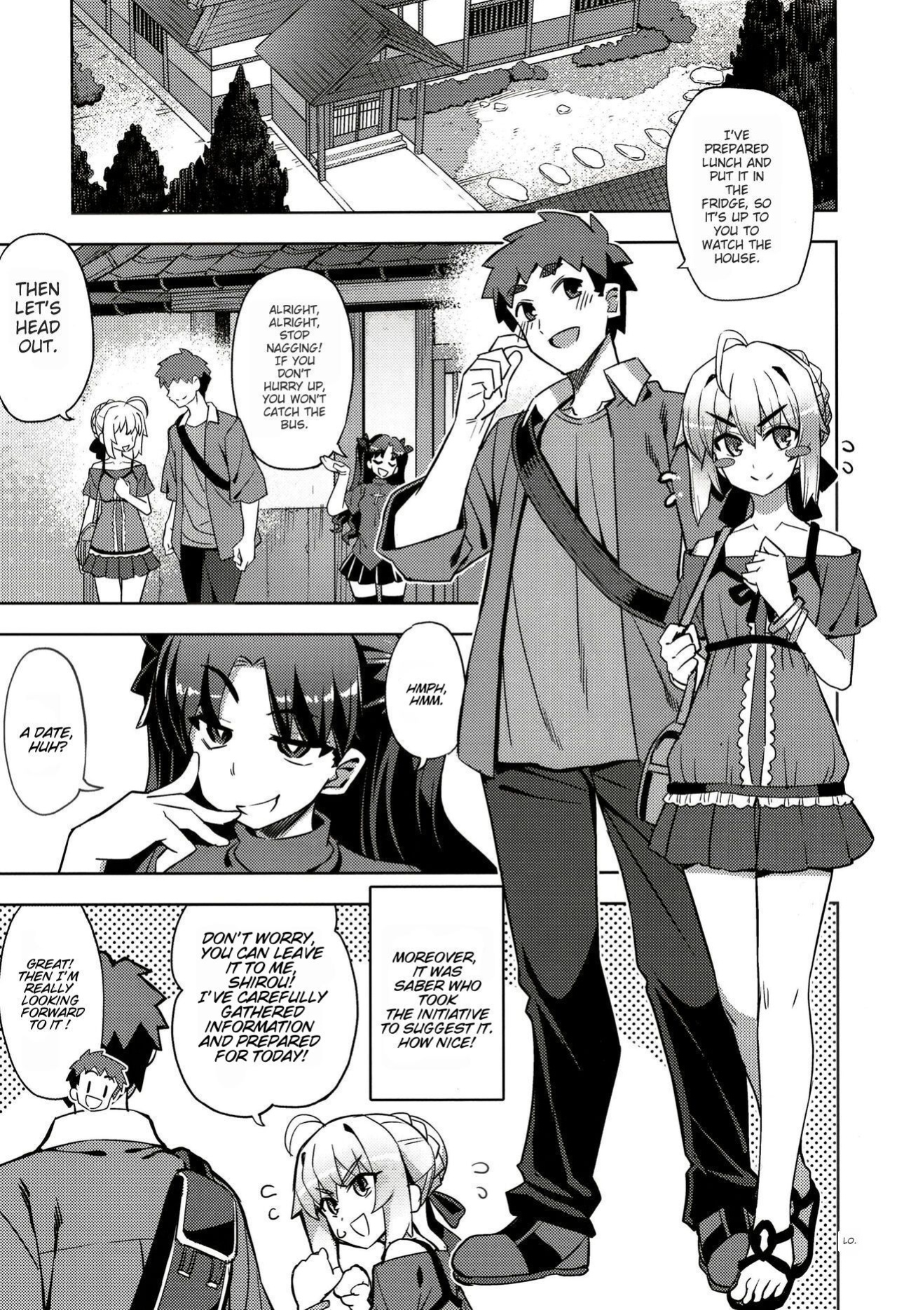 (C102) [RUBBISH Selecting Squad (Namonashi)] RE32 ShiKen ga LoveHo de Sukebe Suru dake no Hon | Shirou and Saber do lewd things at a hotel. (Fate/Stay Night) [Completely_Random]