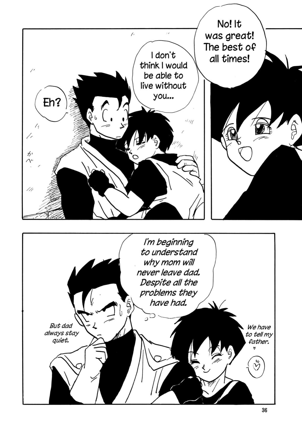 (C44) [Chirigami Goya, Fusuma go Ten (Shoji Hariko)] XX (Dragon Ball Z) Excavateur]