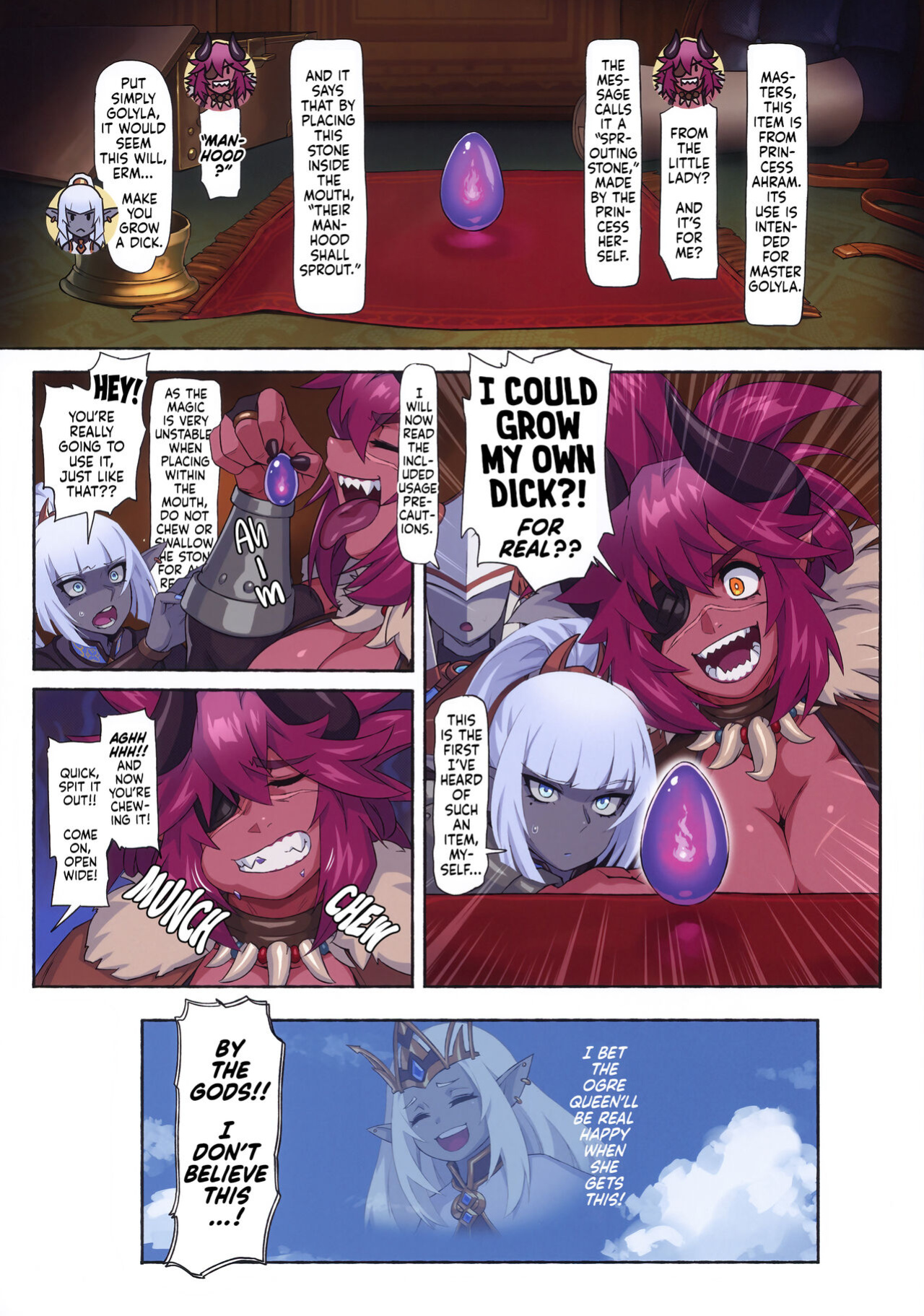(C104) [M-ya (Mikoyan)] Ogre tai Dark Elf III | Ogre Vs Dark Elf 3