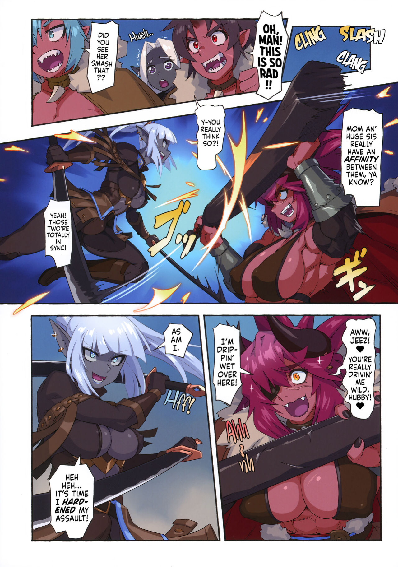 (C104) [M-ya (Mikoyan)] Ogre tai Dark Elf III | Ogre Vs Dark Elf 3