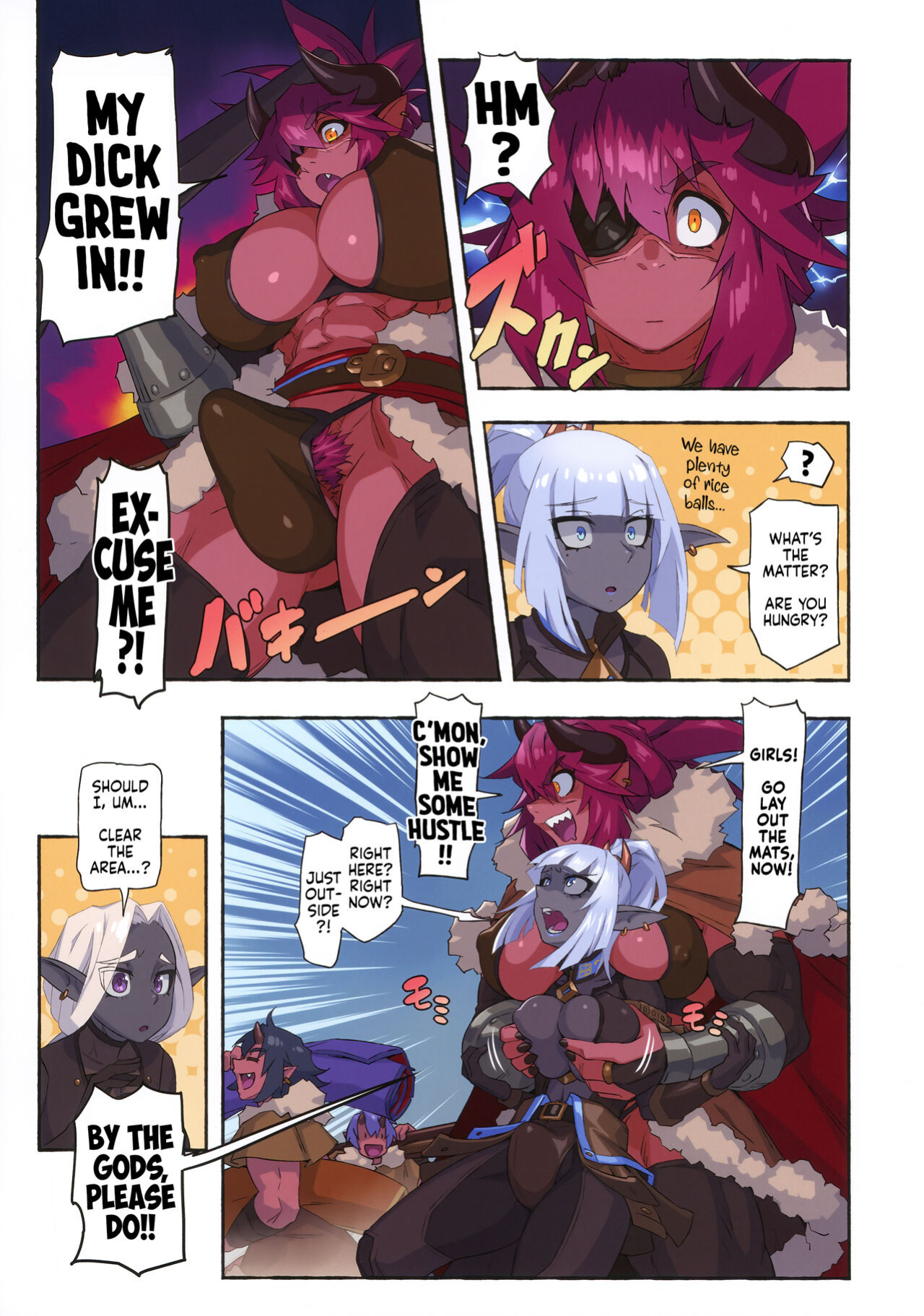 (C104) [M-ya (Mikoyan)] Ogre tai Dark Elf III | Ogre Vs Dark Elf 3
