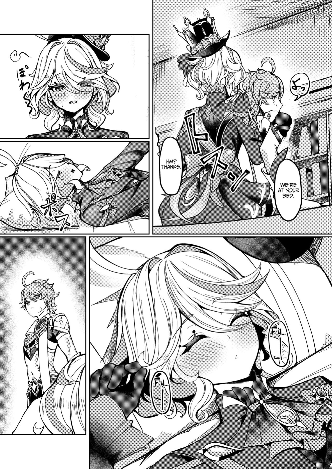 [Haraita Sangyou (Shiro Paka)] Tonight, I’m Only Yours (Genshin Impact) [LunaticSeibah]