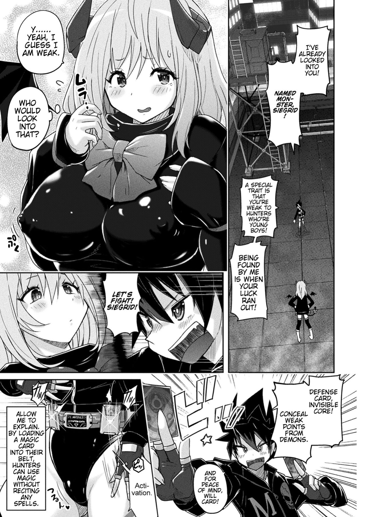 [Murasaki Nyaa] Succubus-chan Wo Tsukamaetai | I Want to Catch a Succubus (COMIC Unreal 2024-04 Vol. 108) [Pangean]