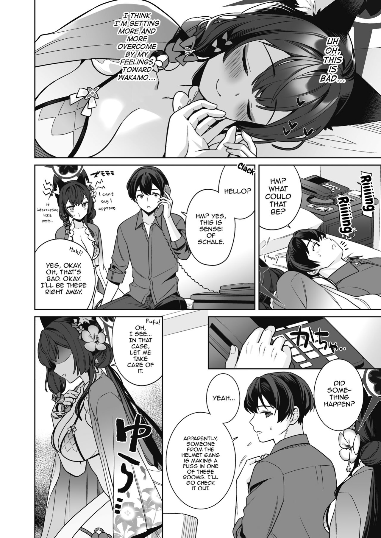 [NOMIYAGUMI (Ichinomiya)] Junjou・Renjou・Hatsujou Kitsune 2 | Pure♥Lovestruck♥Fox in Heat 2 (Blue Archive) [mysterymeat3]