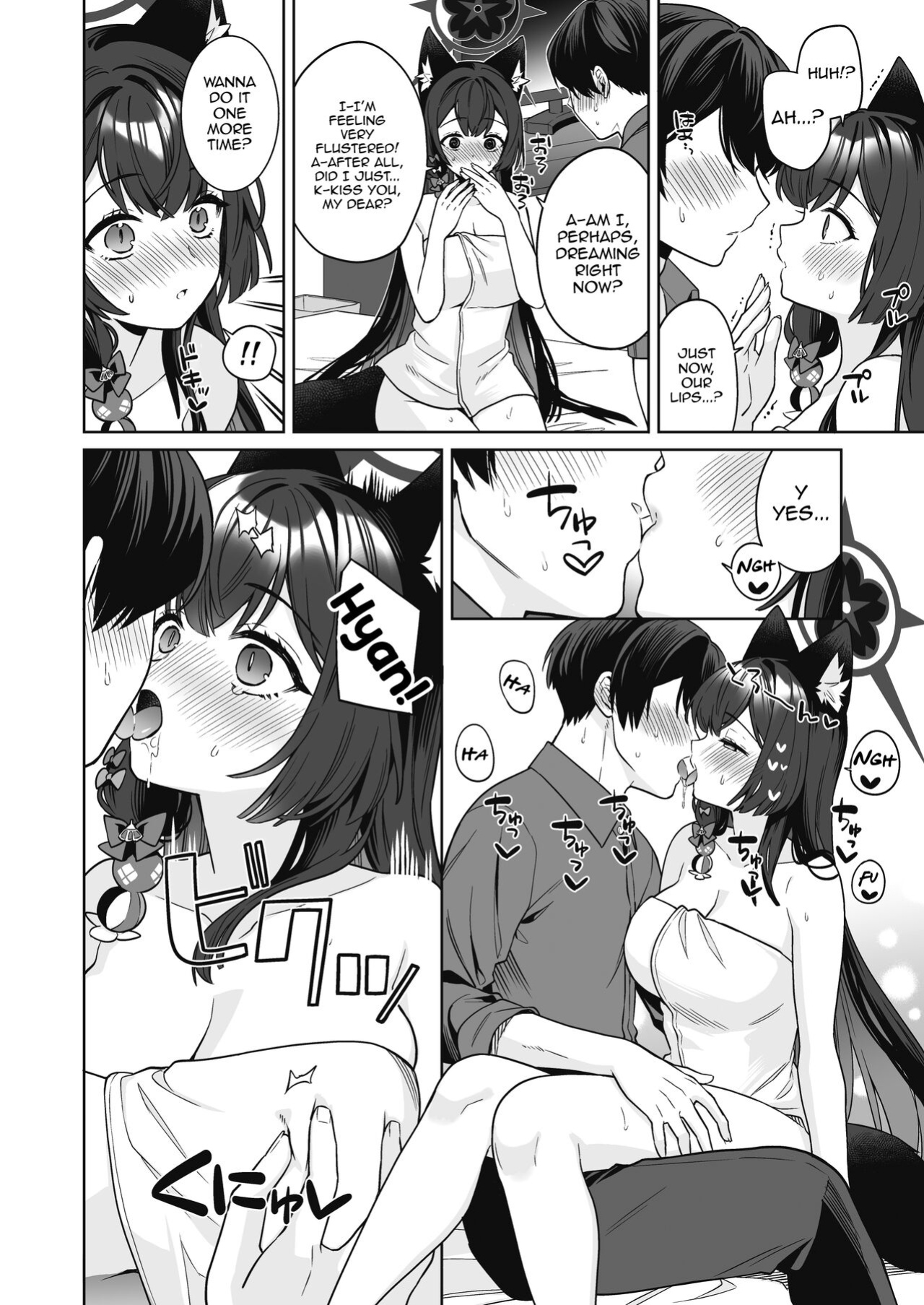 [NOMIYAGUMI (Ichinomiya)] Junjou・Renjou・Hatsujou Kitsune 2 | Pure♥Lovestruck♥Fox in Heat 2 (Blue Archive) [mysterymeat3]