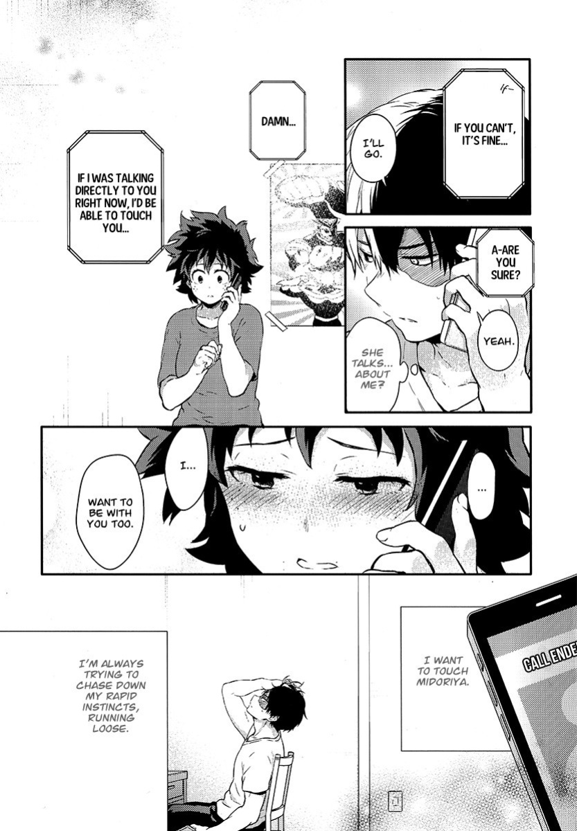 [Kyujitsusyukkin (Chikaya)] Love Me Tender 2 Boku no Hero Academia (Casual Scans)
