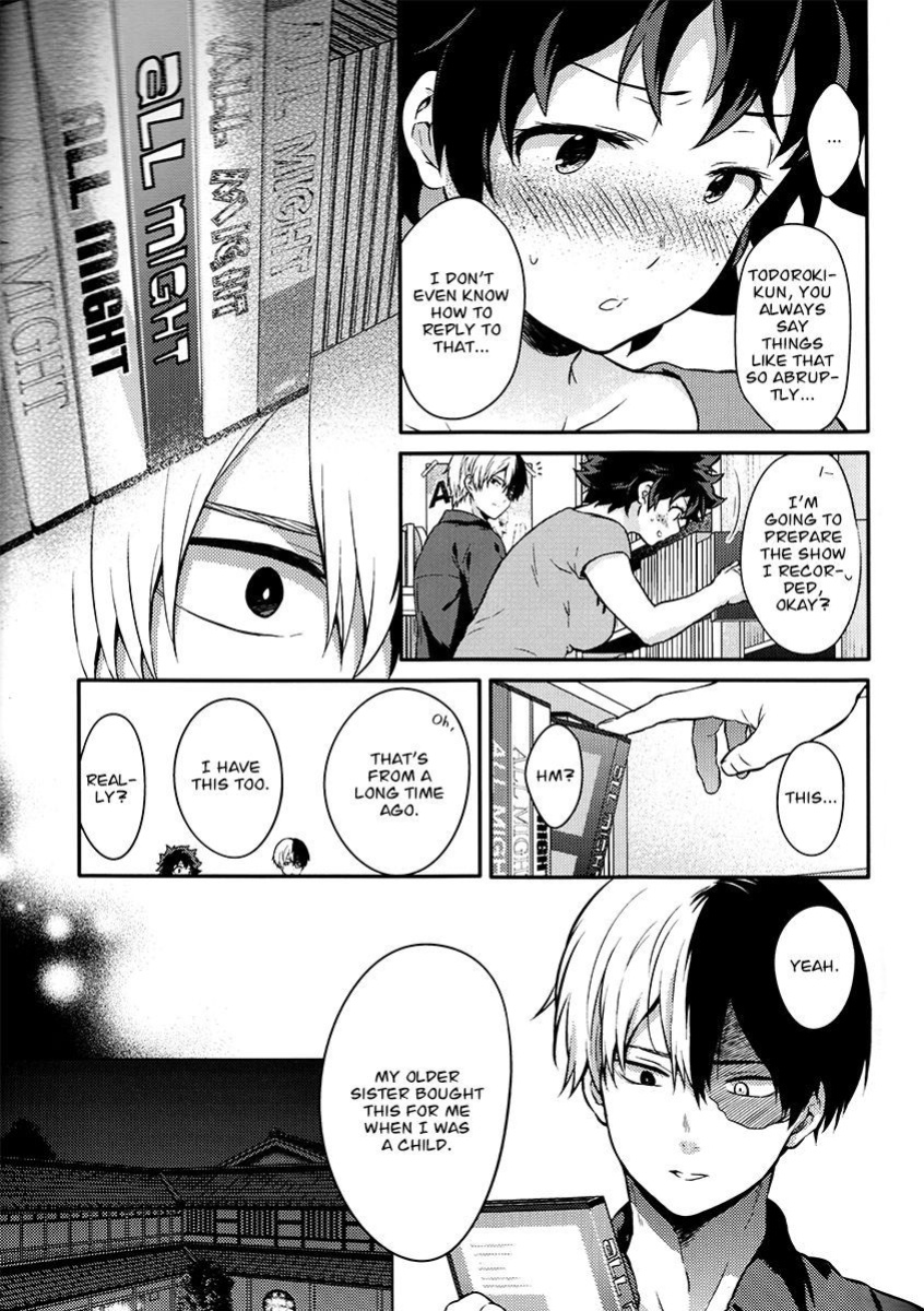 [Kyujitsusyukkin (Chikaya)] Love Me Tender 2 Boku no Hero Academia (Casual Scans)