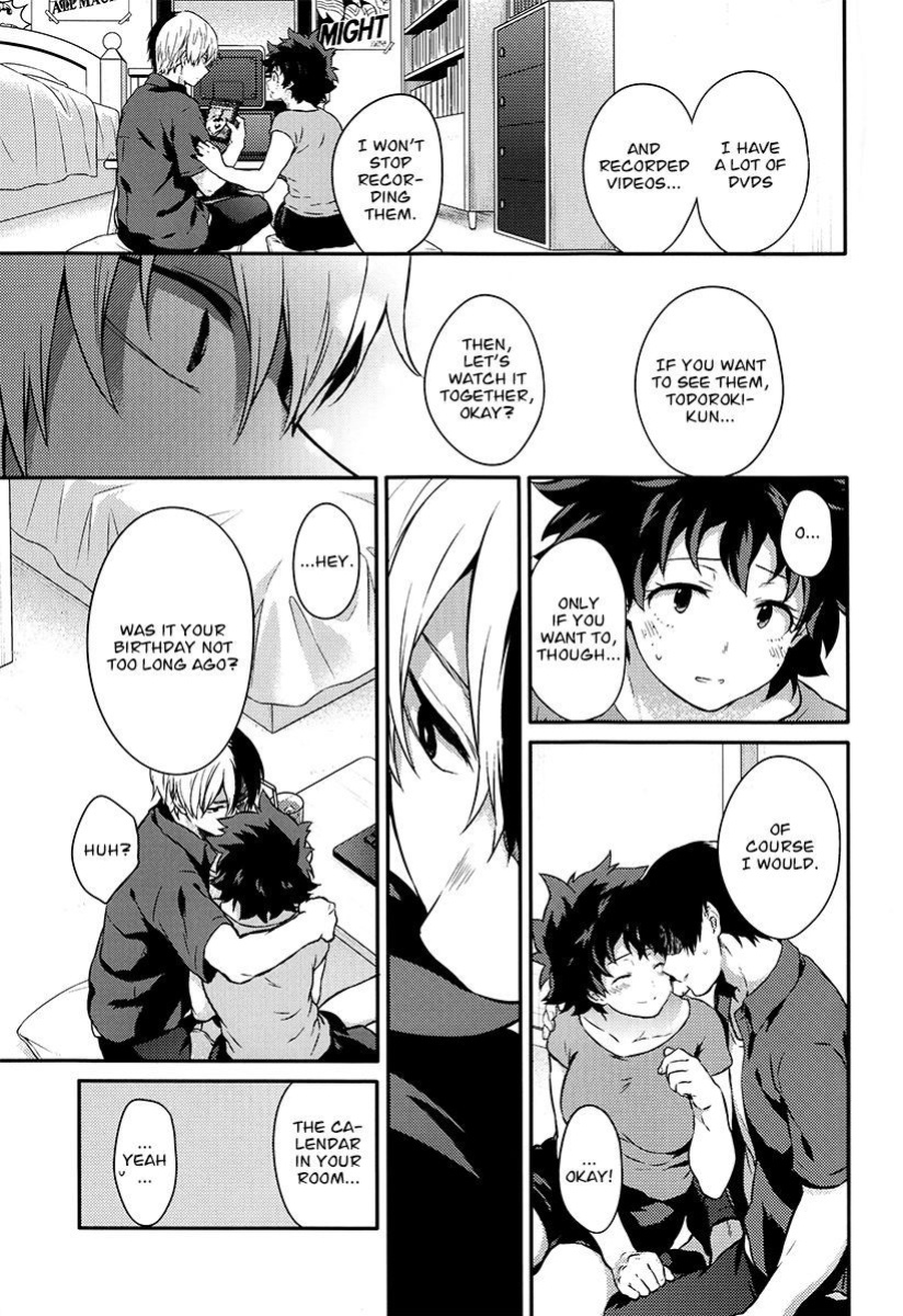 [Kyujitsusyukkin (Chikaya)] Love Me Tender 2 Boku no Hero Academia (Casual Scans)
