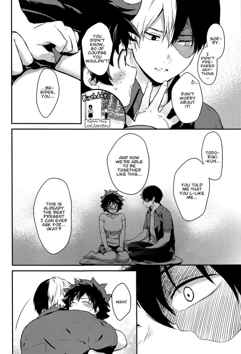 [Kyujitsusyukkin (Chikaya)] Love Me Tender 2 Boku no Hero Academia (Casual Scans)