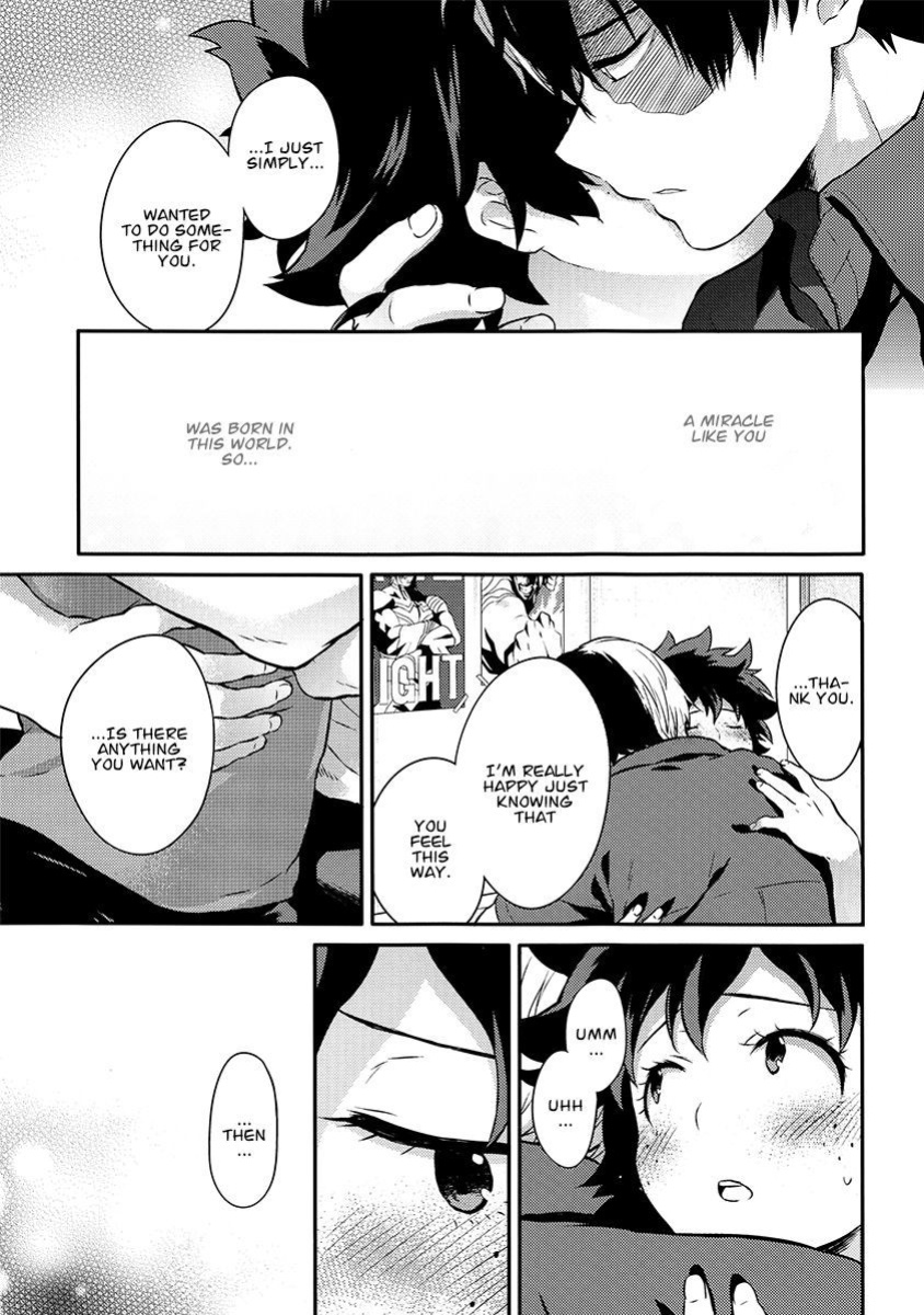 [Kyujitsusyukkin (Chikaya)] Love Me Tender 2 Boku no Hero Academia (Casual Scans)