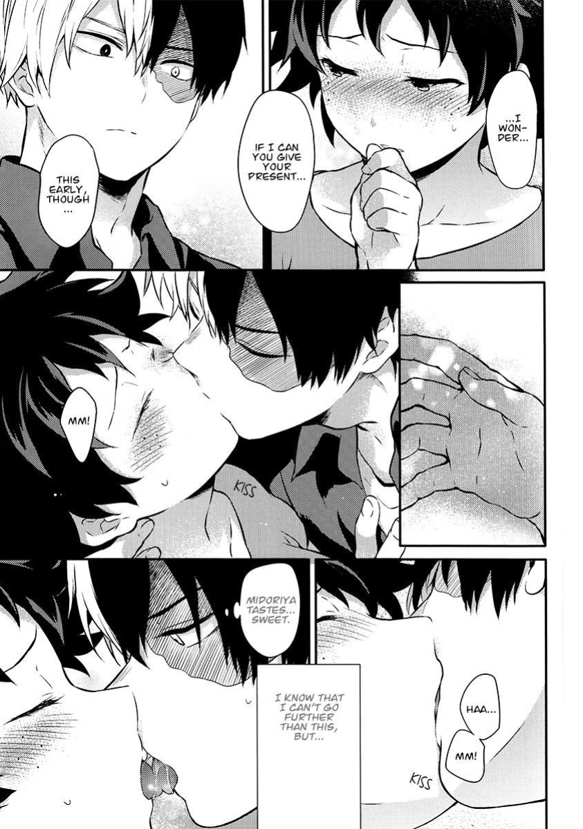 [Kyujitsusyukkin (Chikaya)] Love Me Tender 2 Boku no Hero Academia (Casual Scans)