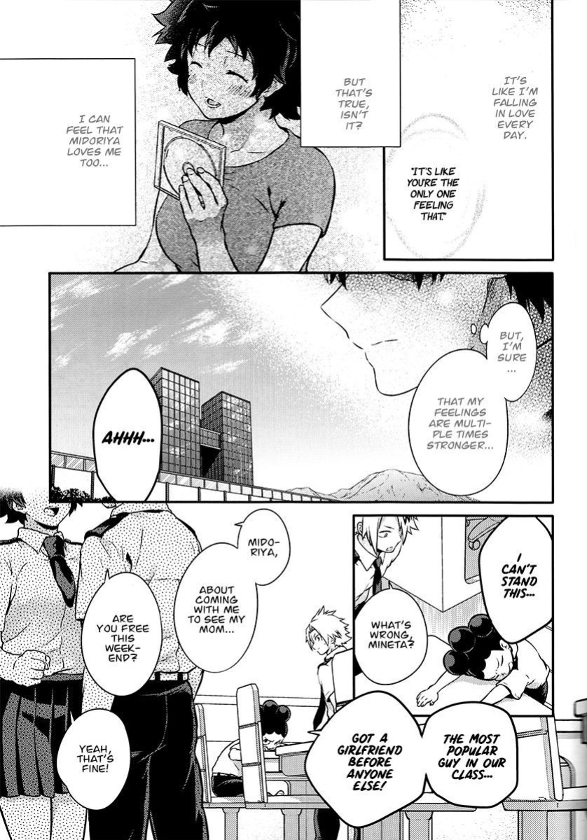 [Kyujitsusyukkin (Chikaya)] Love Me Tender 2 Boku no Hero Academia (Casual Scans)