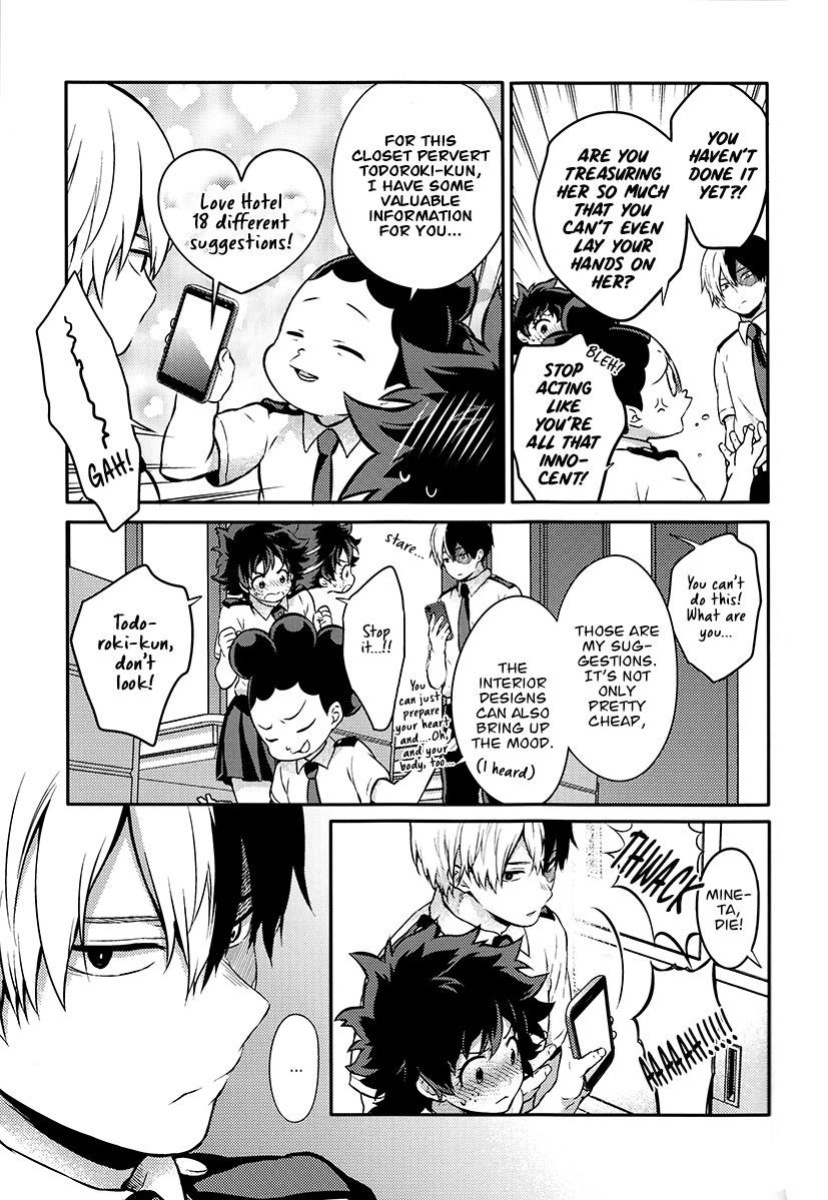 [Kyujitsusyukkin (Chikaya)] Love Me Tender 2 Boku no Hero Academia (Casual Scans)