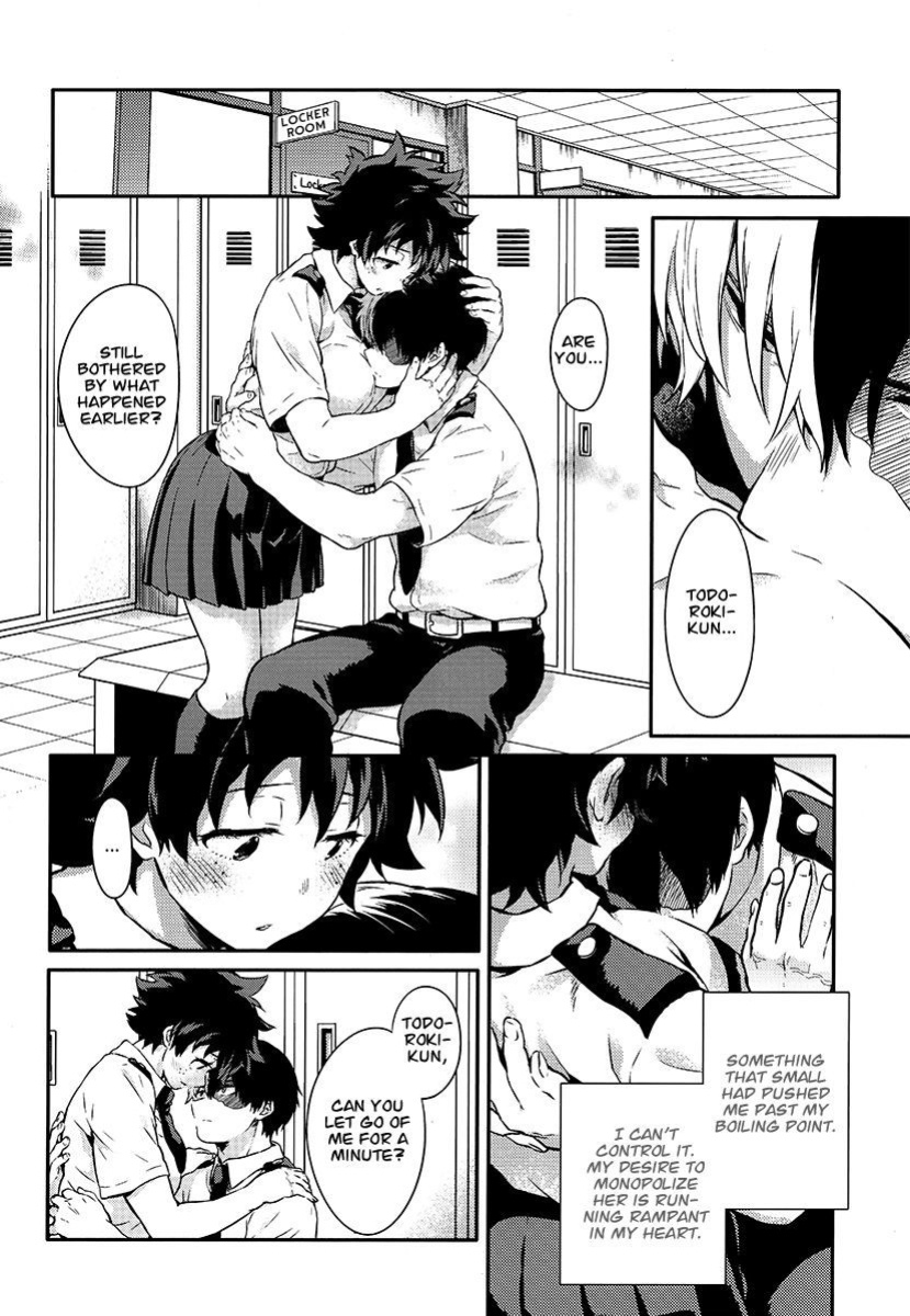 [Kyujitsusyukkin (Chikaya)] Love Me Tender 2 Boku no Hero Academia (Casual Scans)