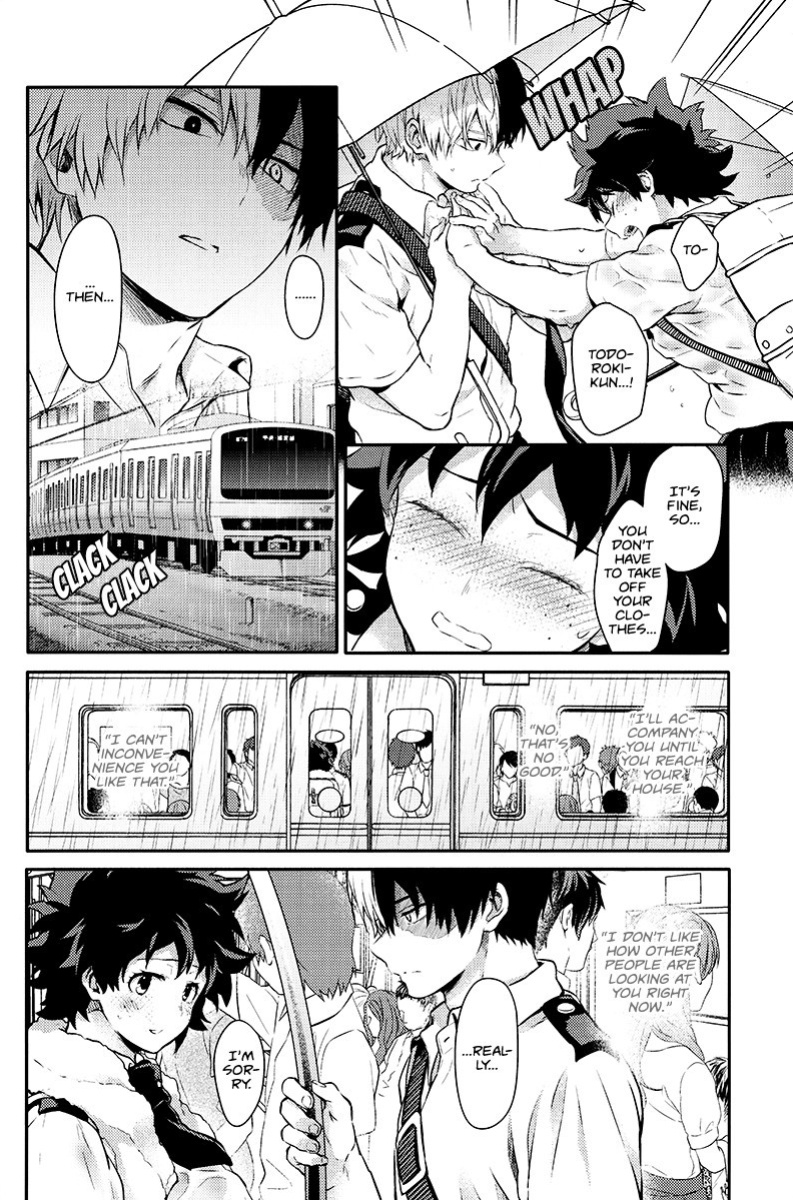 [Kyujitsusyukkin (Chikaya)] Love Me Tender 3 Boku no Hero Academia (Casual Scans)