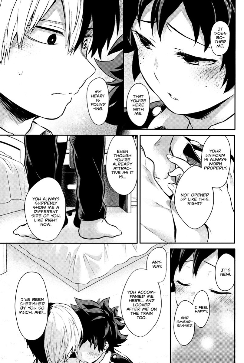 [Kyujitsusyukkin (Chikaya)] Love Me Tender 3 Boku no Hero Academia (Casual Scans)