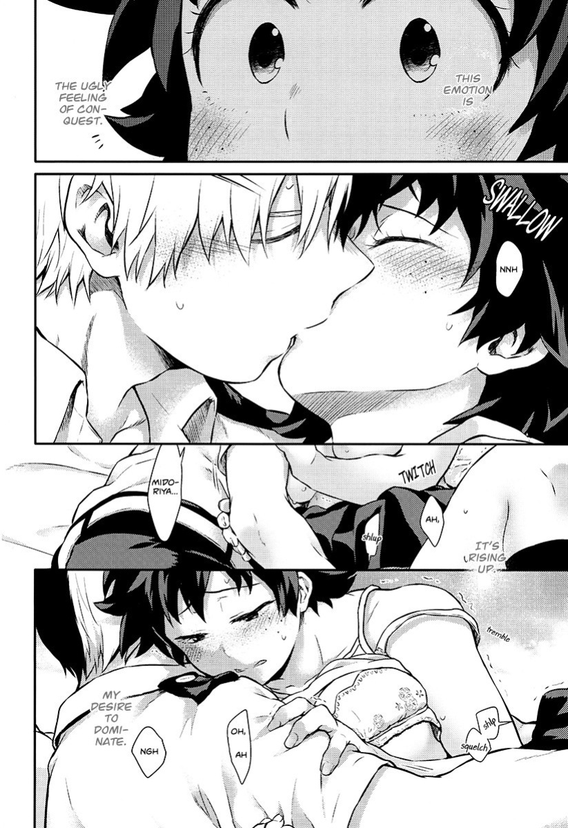 [Kyujitsusyukkin (Chikaya)] Love Me Tender 3 Boku no Hero Academia (Casual Scans)