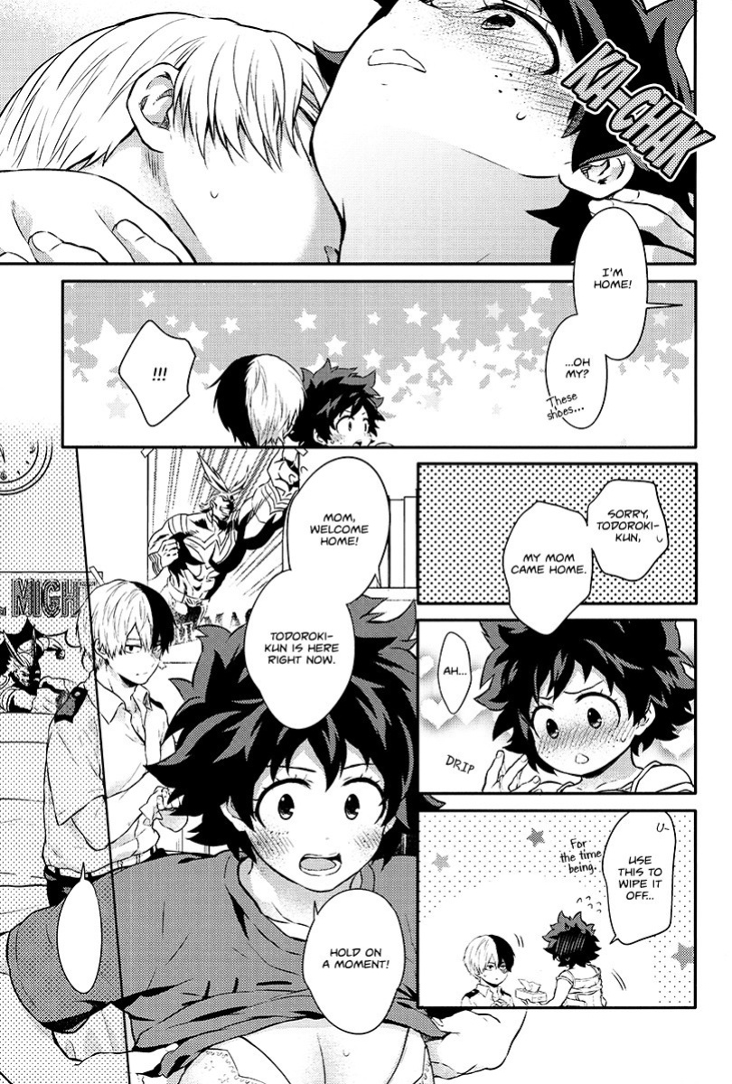 [Kyujitsusyukkin (Chikaya)] Love Me Tender 3 Boku no Hero Academia (Casual Scans)