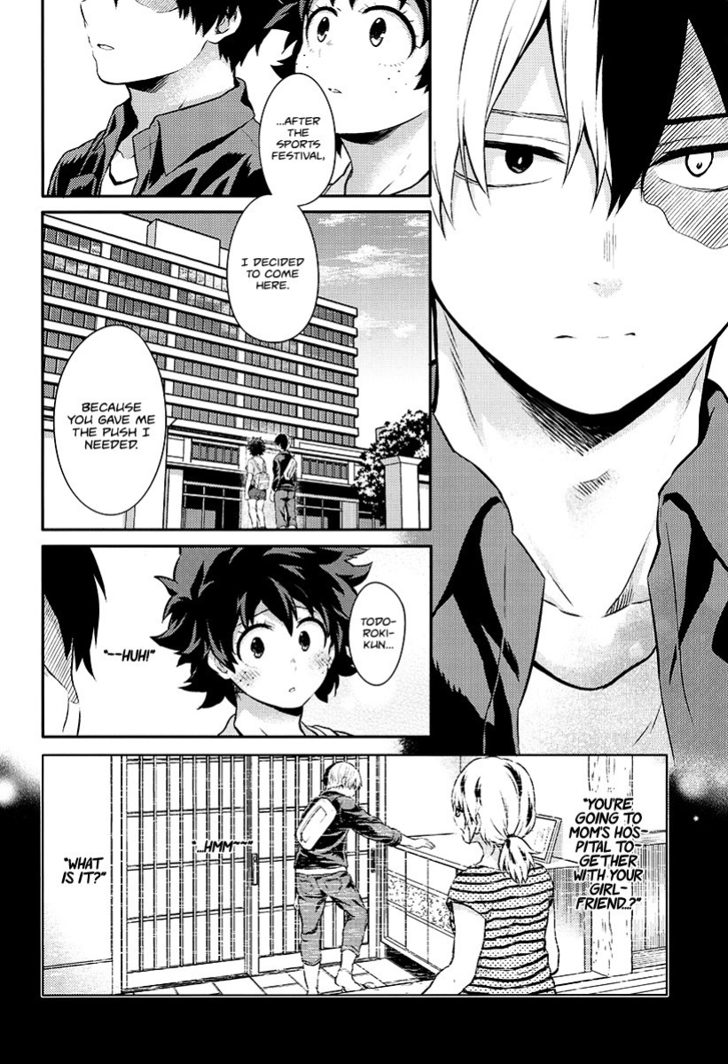 [Kyujitsusyukkin (Chikaya)] Love Me Tender 3 Boku no Hero Academia (Casual Scans)