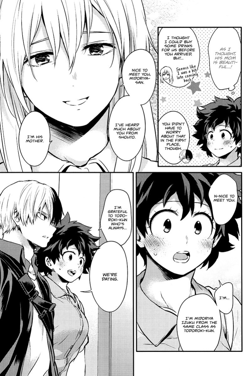 [Kyujitsusyukkin (Chikaya)] Love Me Tender 3 Boku no Hero Academia (Casual Scans)