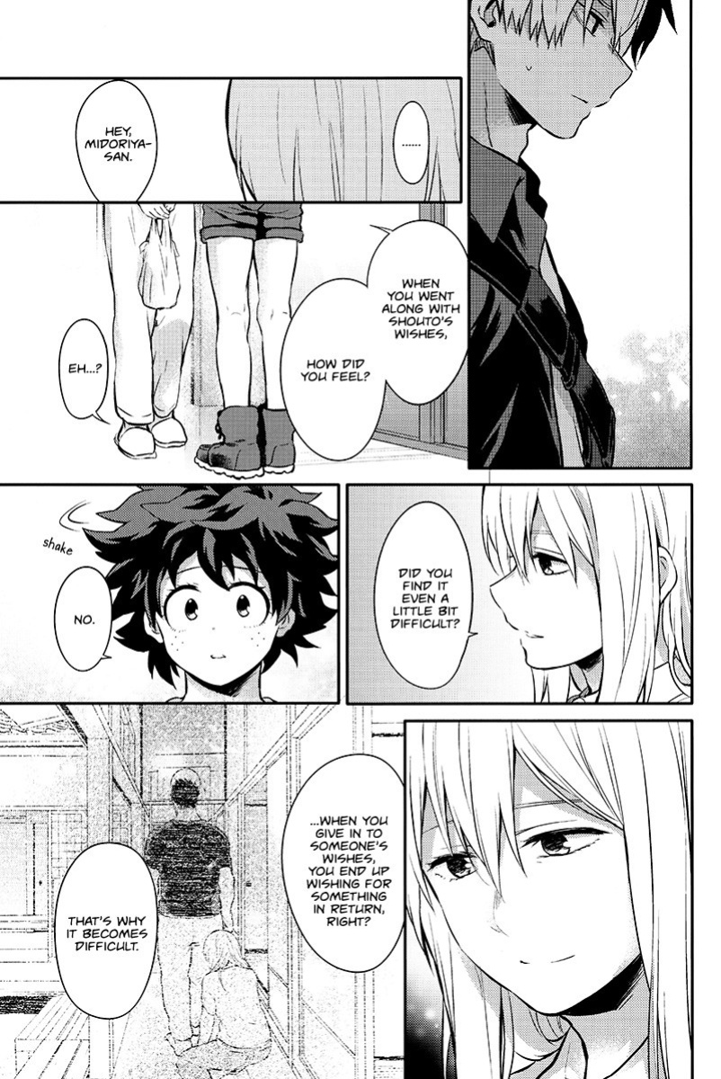 [Kyujitsusyukkin (Chikaya)] Love Me Tender 3 Boku no Hero Academia (Casual Scans)