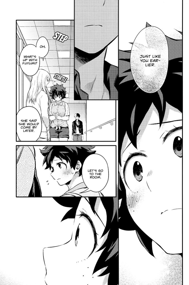 [Kyujitsusyukkin (Chikaya)] Love Me Tender 3 Boku no Hero Academia (Casual Scans)