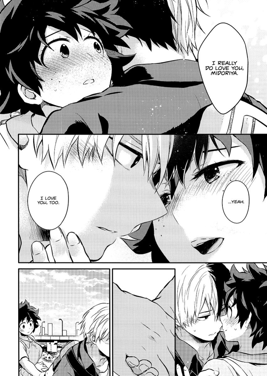 [Kyujitsusyukkin (Chikaya)] Love Me Tender 3 Boku no Hero Academia (Casual Scans)