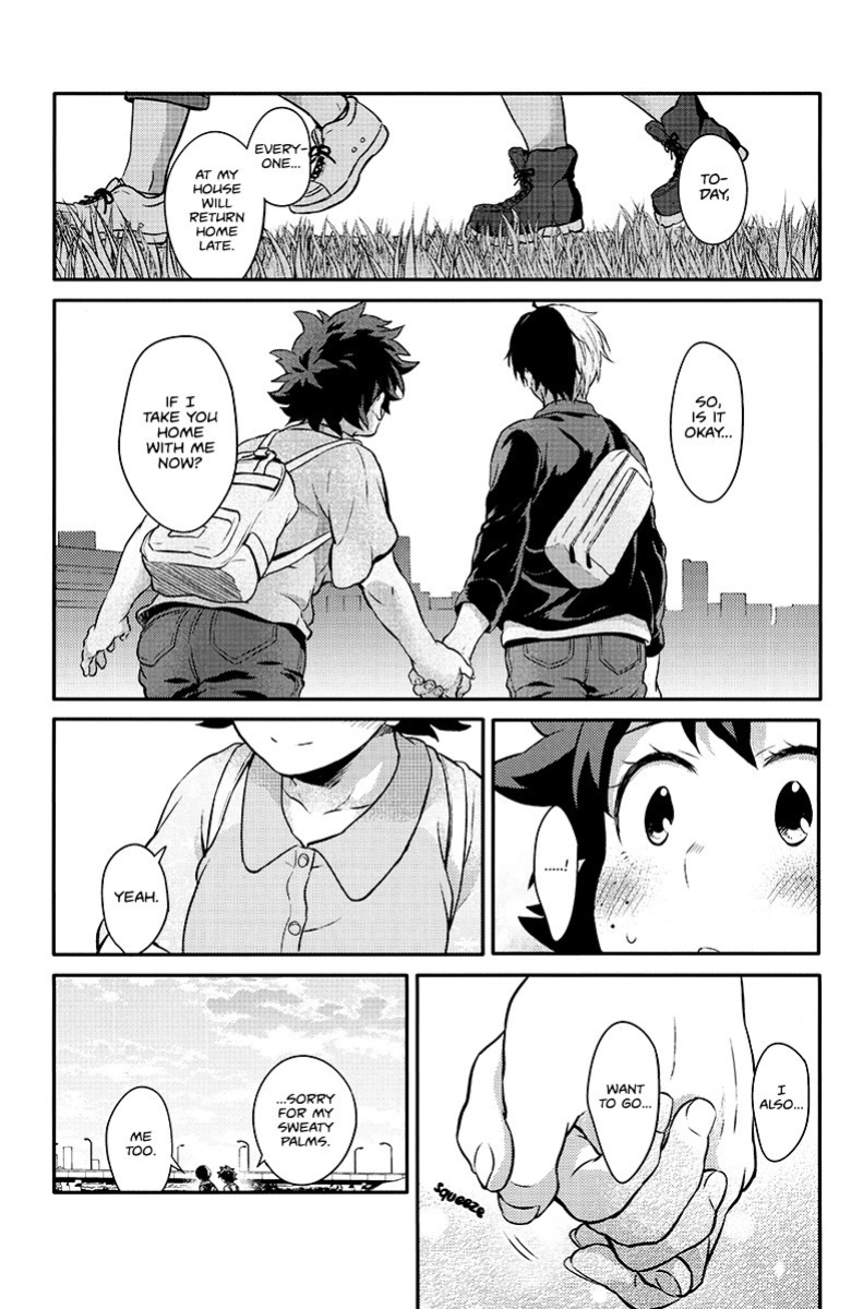 [Kyujitsusyukkin (Chikaya)] Love Me Tender 3 Boku no Hero Academia (Casual Scans)