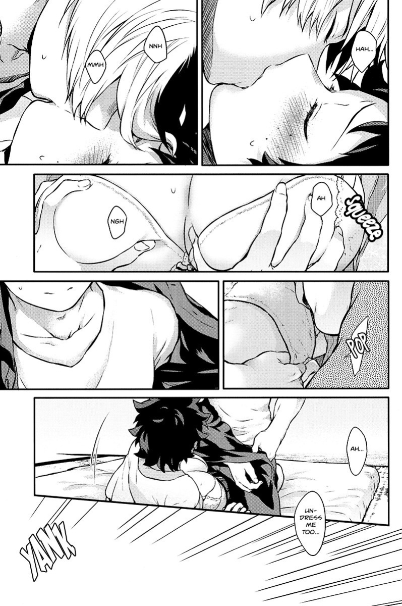 [Kyujitsusyukkin (Chikaya)] Love Me Tender 3 Boku no Hero Academia (Casual Scans)