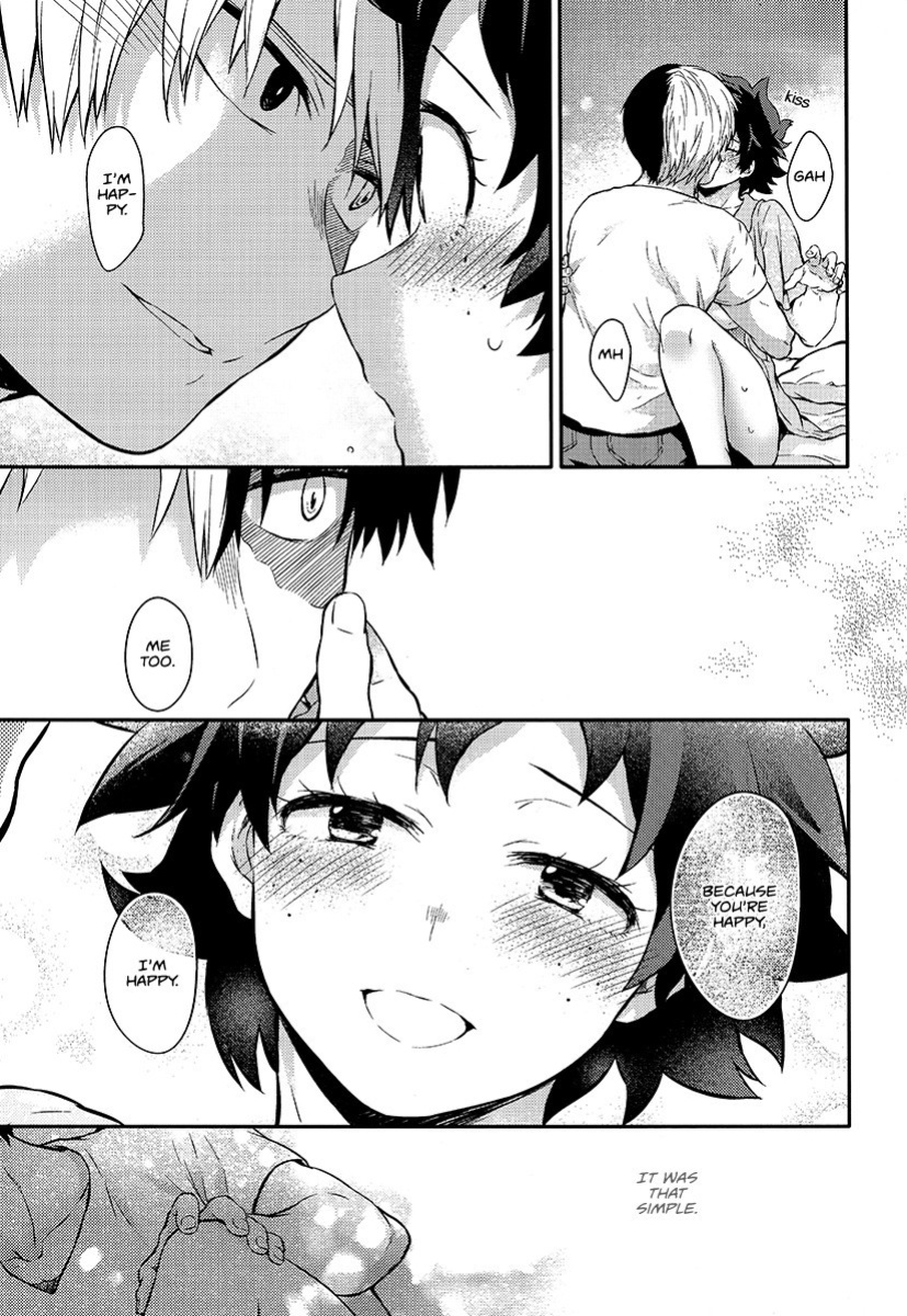 [Kyujitsusyukkin (Chikaya)] Love Me Tender 3 Boku no Hero Academia (Casual Scans)
