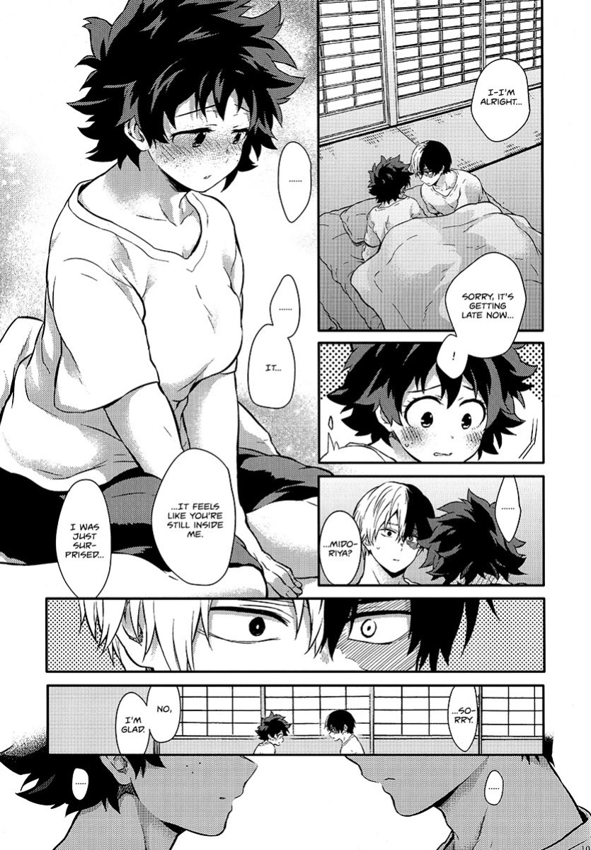 [Kyujitsusyukkin (Chikaya)] Love Me Tender 3 Boku no Hero Academia (Casual Scans)