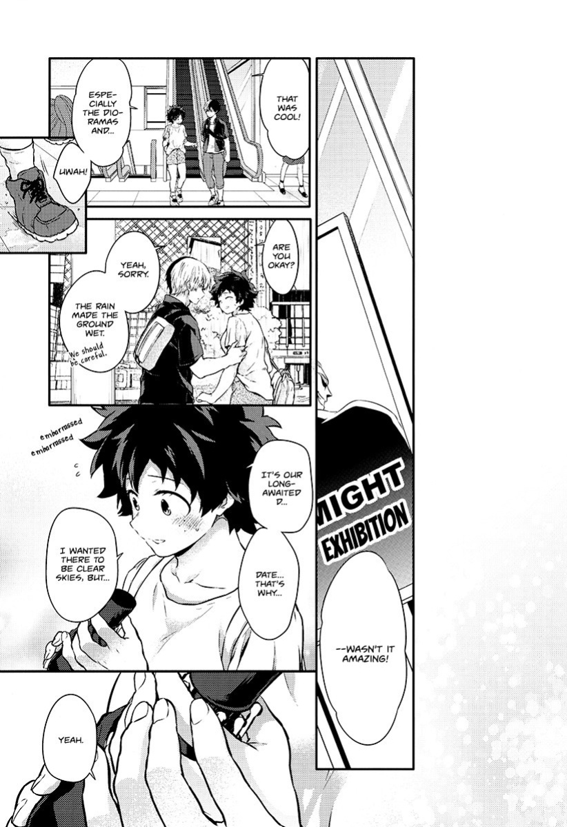 [Kyujitsusyukkin (Chikaya)] Love Me Tender 3 Boku no Hero Academia (Casual Scans)