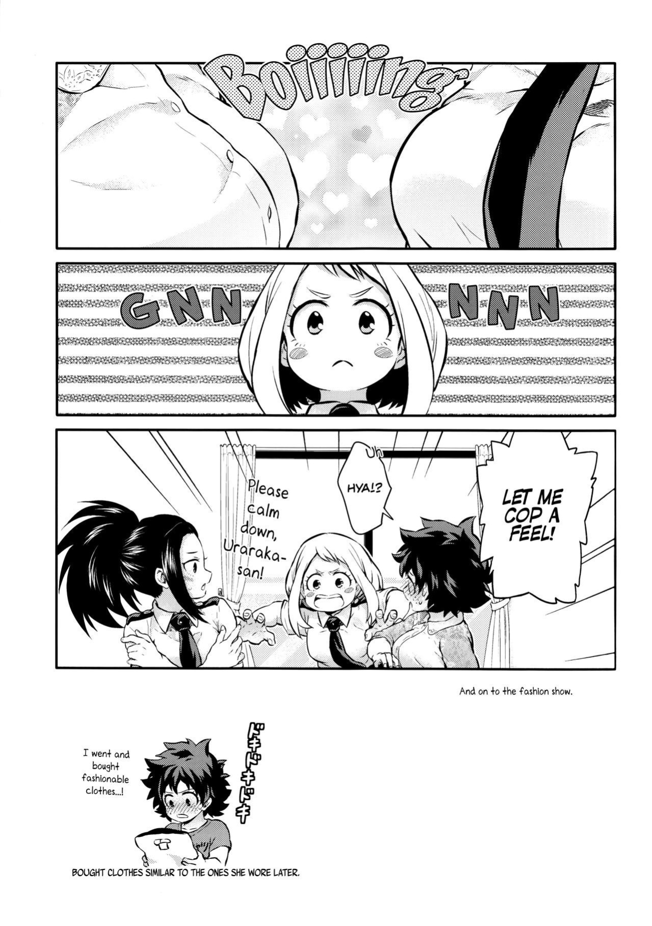 [Kyujitsusyukkin (Chikaya)] Love Me Tender - Another Story Boku no Hero Academia (Casual Scans)