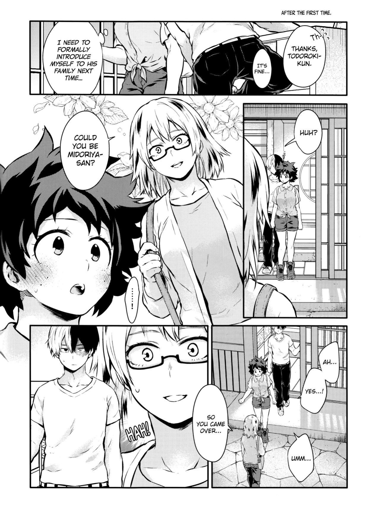 [Kyujitsusyukkin (Chikaya)] Love Me Tender - Another Story Boku no Hero Academia (Casual Scans)