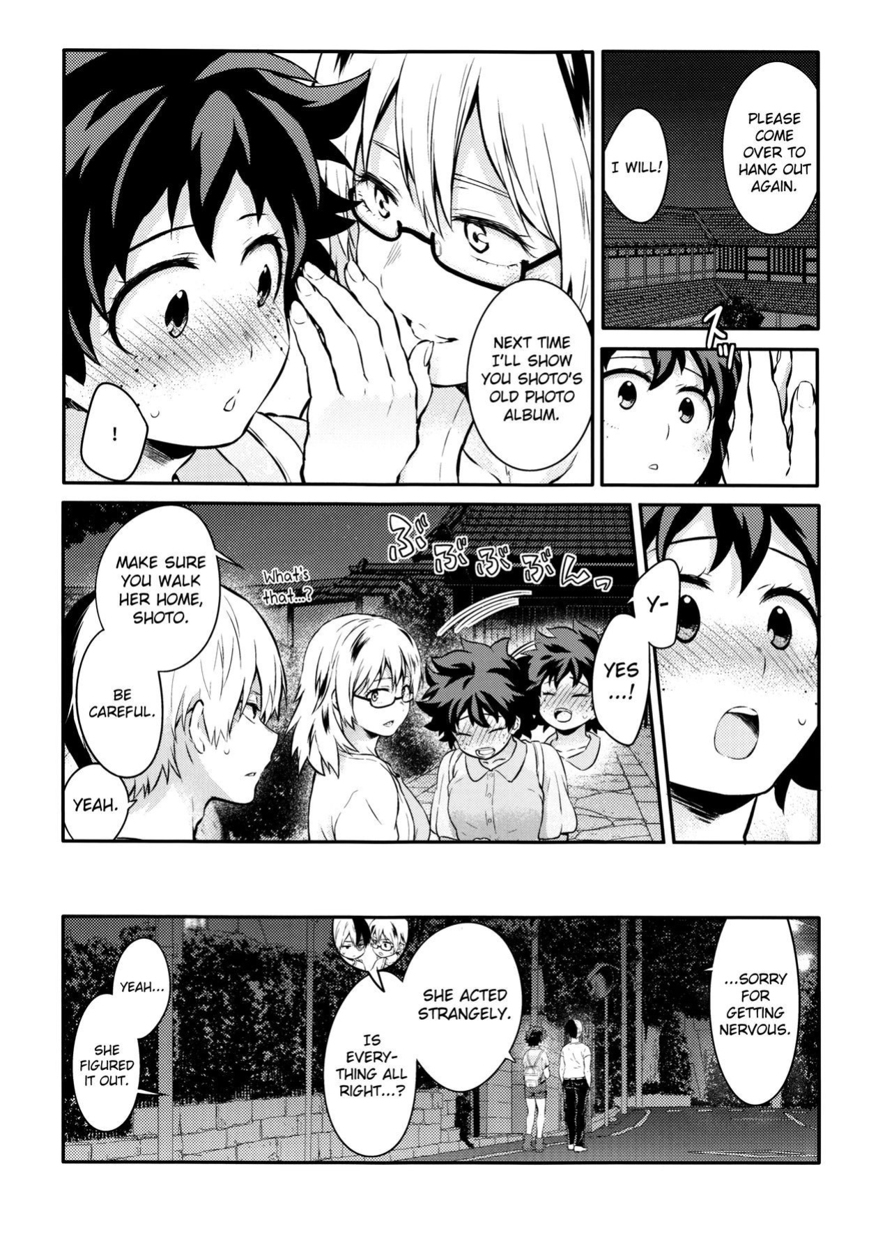 [Kyujitsusyukkin (Chikaya)] Love Me Tender - Another Story Boku no Hero Academia (Casual Scans)