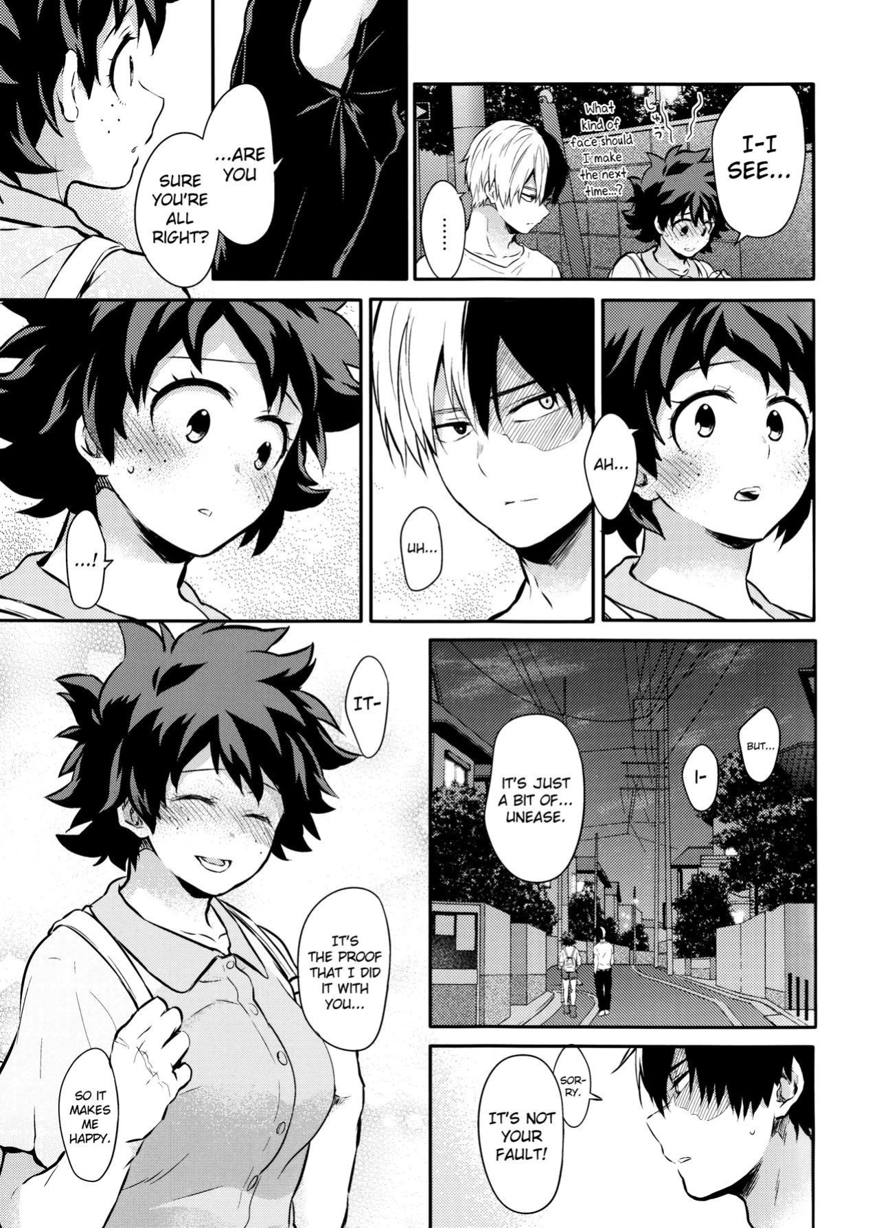 [Kyujitsusyukkin (Chikaya)] Love Me Tender - Another Story Boku no Hero Academia (Casual Scans)