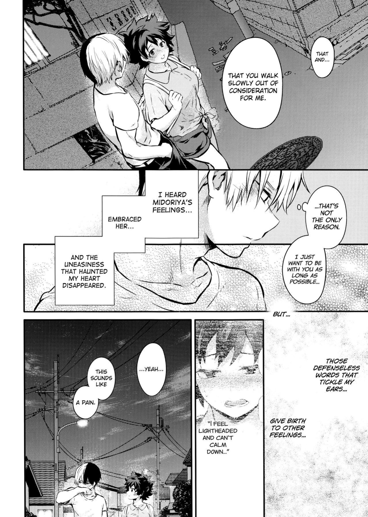 [Kyujitsusyukkin (Chikaya)] Love Me Tender - Another Story Boku no Hero Academia (Casual Scans)