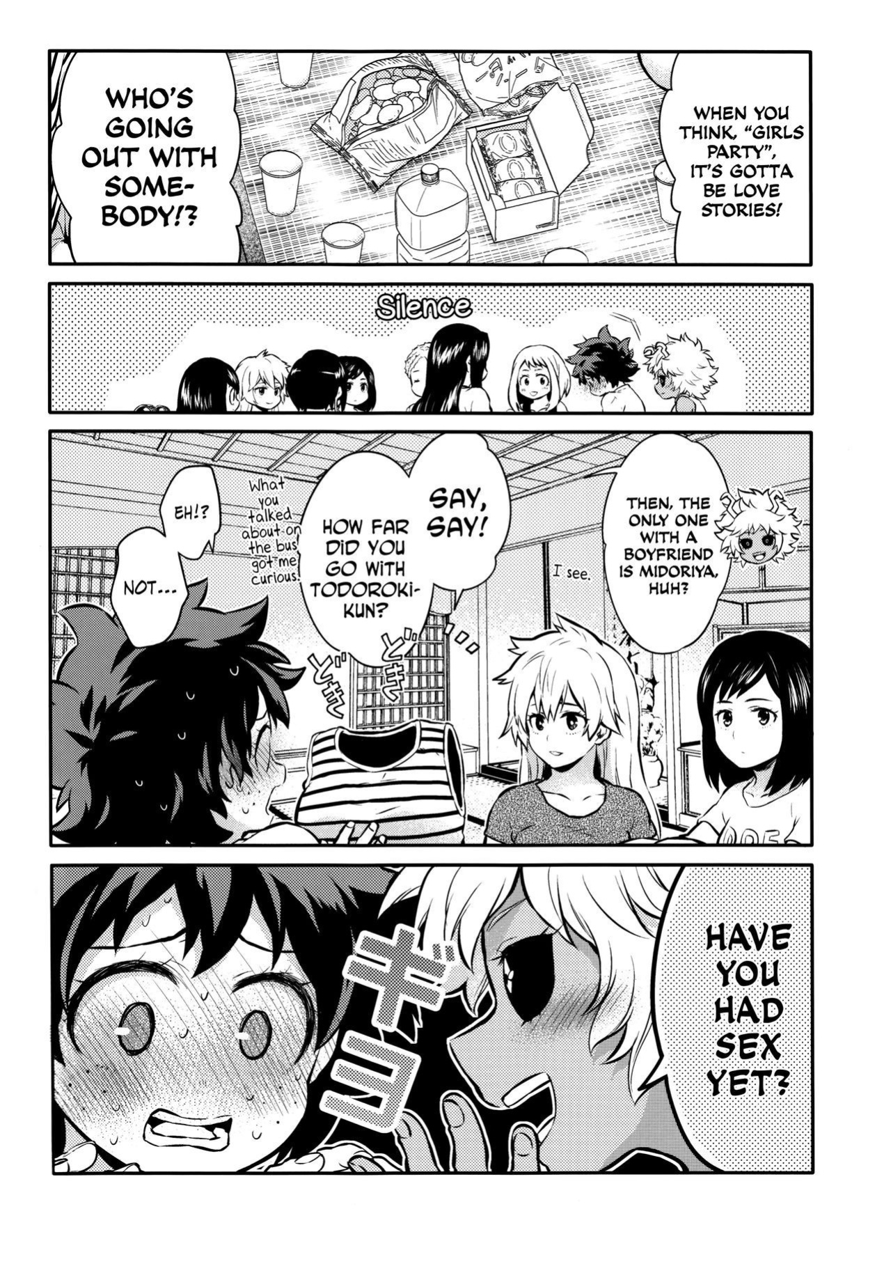 [Kyujitsusyukkin (Chikaya)] Love Me Tender - Another Story Boku no Hero Academia (Casual Scans)