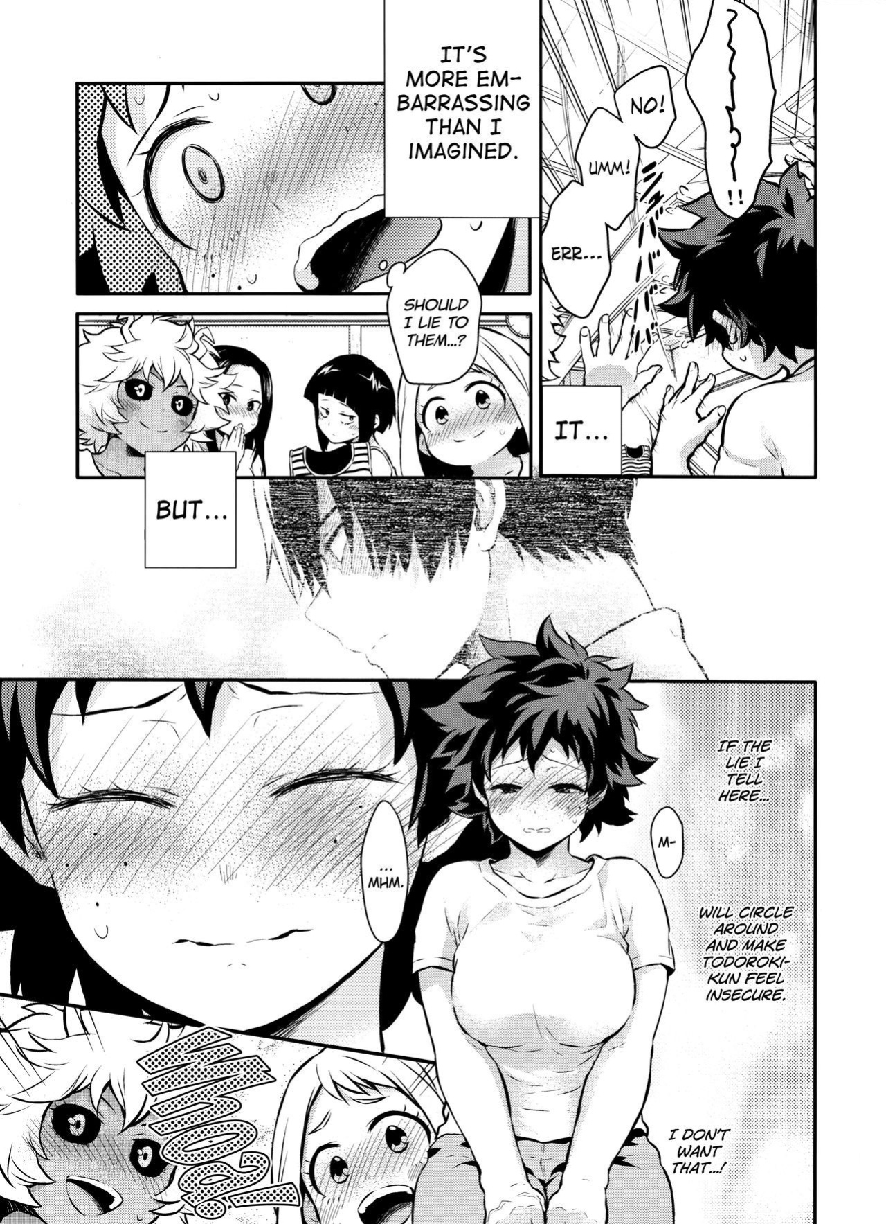 [Kyujitsusyukkin (Chikaya)] Love Me Tender - Another Story Boku no Hero Academia (Casual Scans)