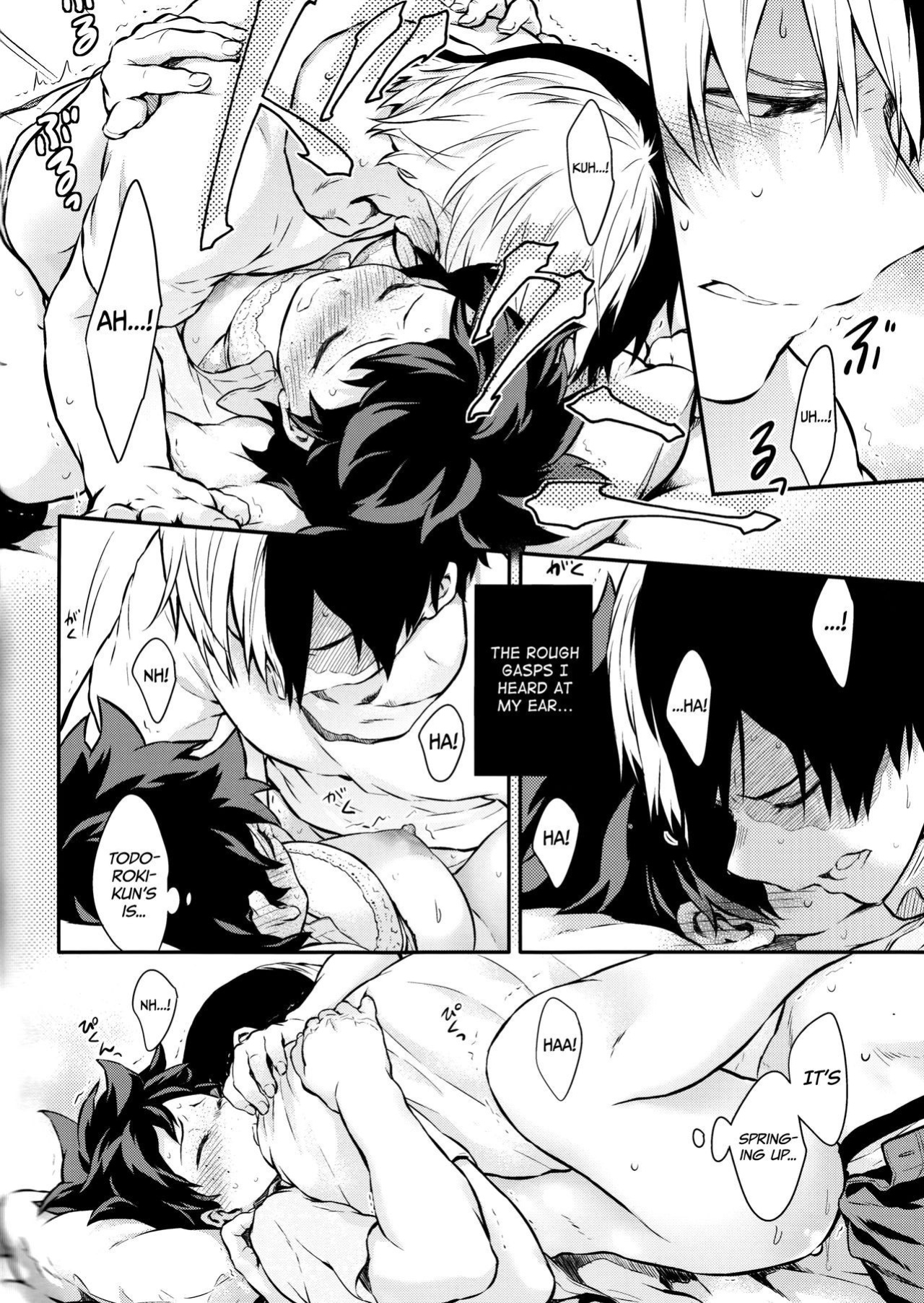 [Kyujitsusyukkin (Chikaya)] Love Me Tender - Another Story Boku no Hero Academia (Casual Scans)