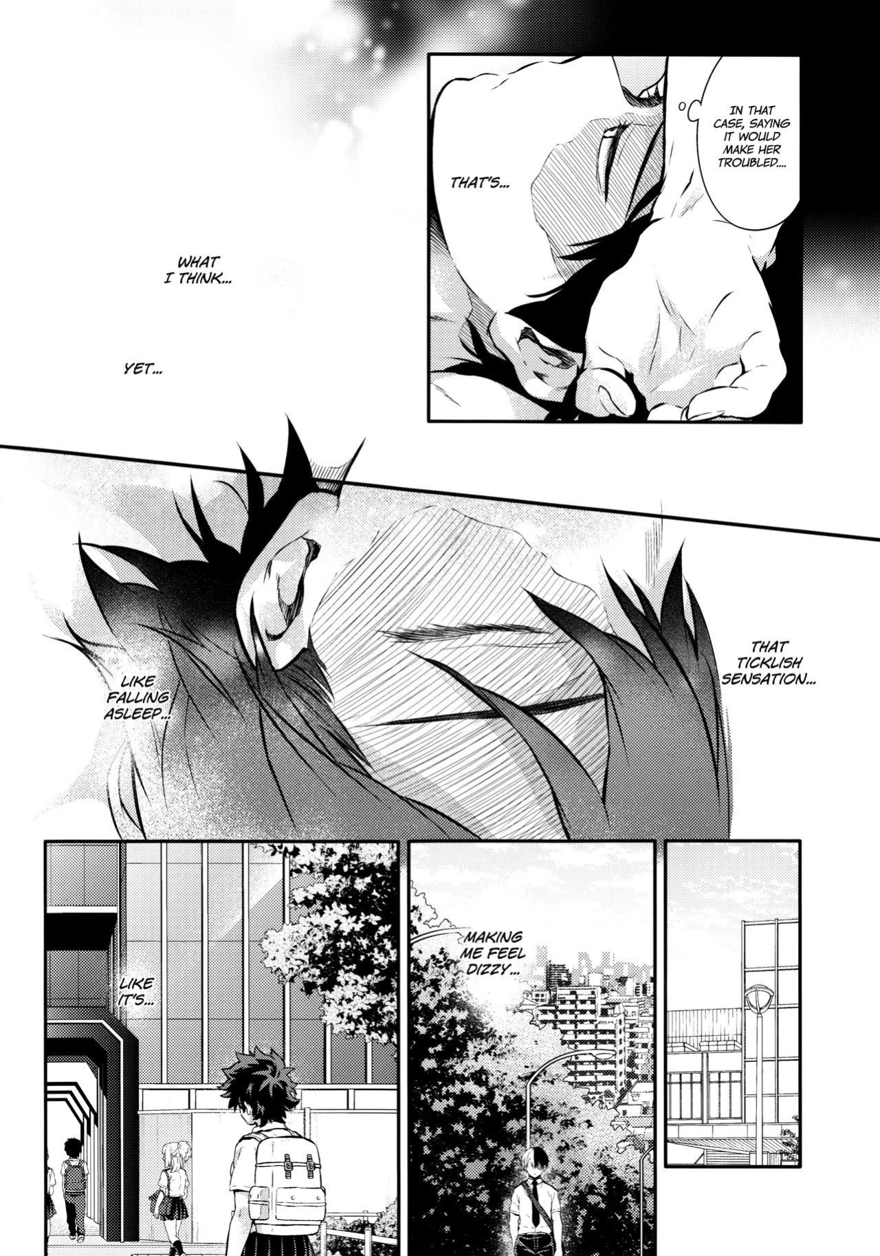 [Kyujitsusyukkin (Chikaya)] Love Me Tender - Another Story Boku no Hero Academia (Casual Scans)