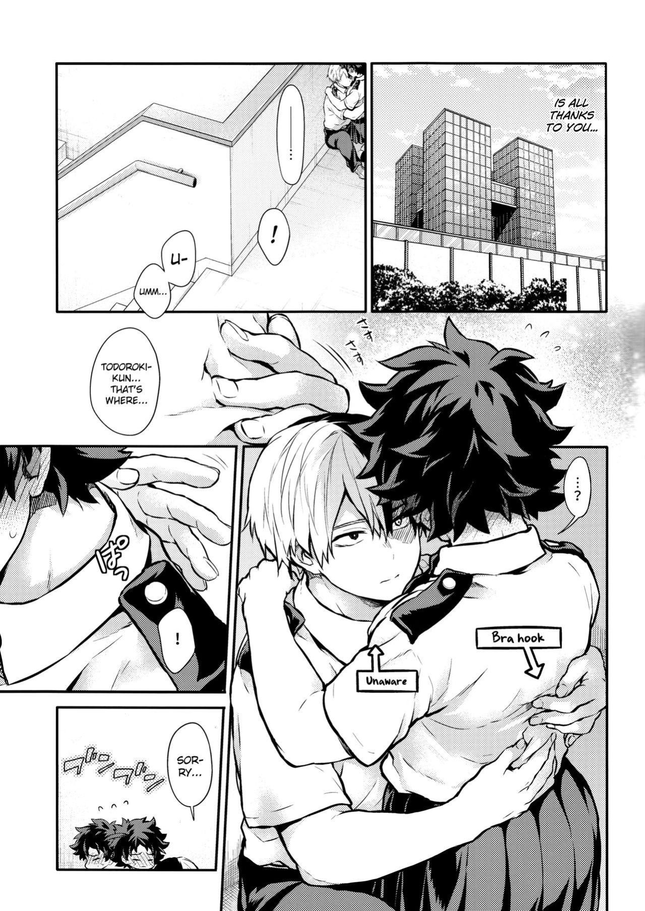 [Kyujitsusyukkin (Chikaya)] Love Me Tender - Another Story Boku no Hero Academia (Casual Scans)