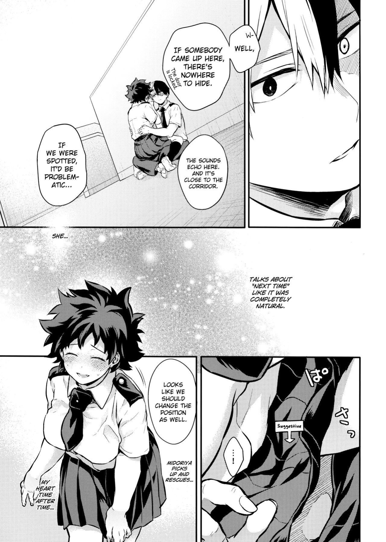 [Kyujitsusyukkin (Chikaya)] Love Me Tender - Another Story Boku no Hero Academia (Casual Scans)