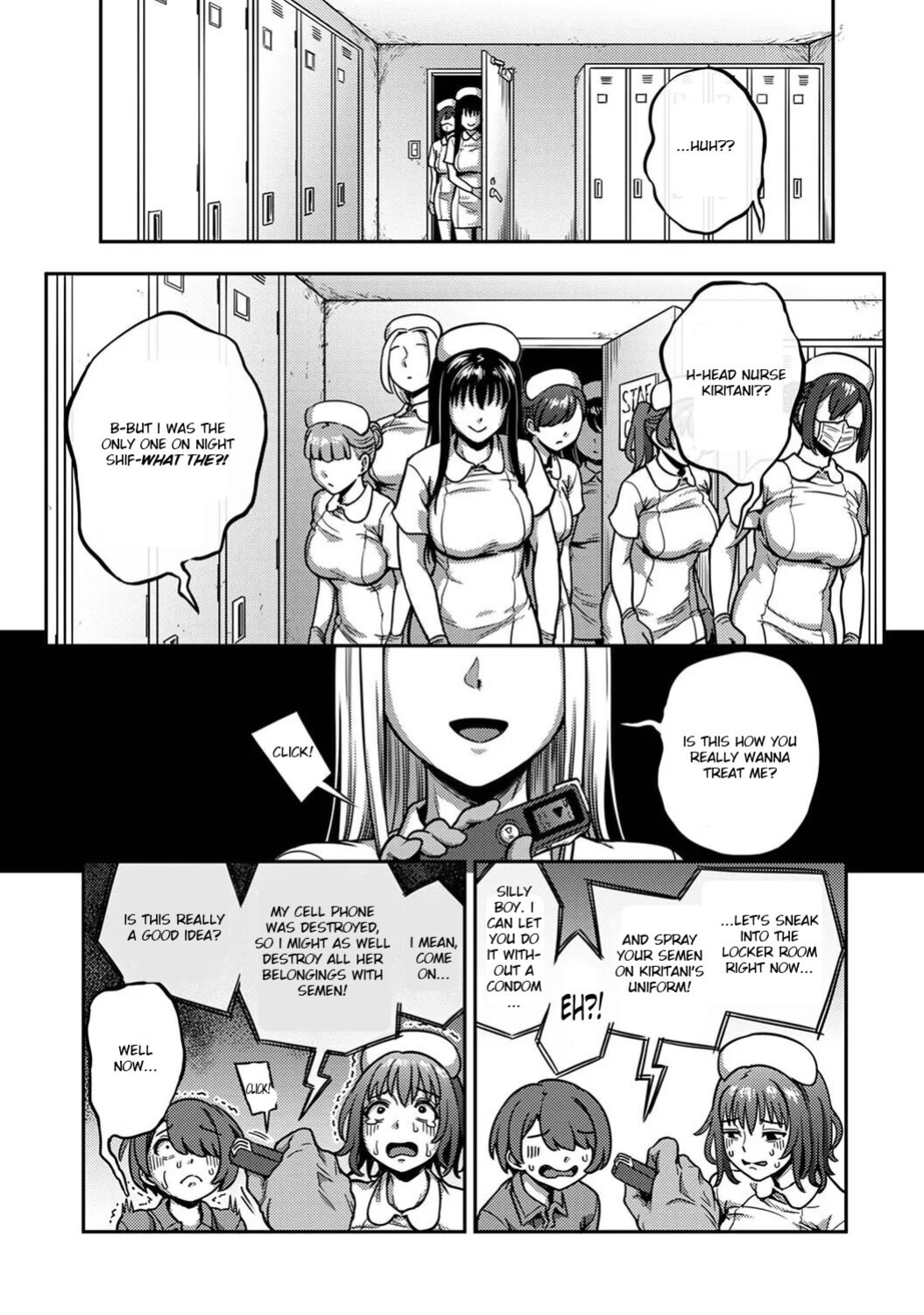 [Kameyama Shiruko] Sakusei Byoutou ~Seikaku Saiaku no Nurse shika Inai Byouin de Shasei Kanri Seikatsu~ Ch. 7.5 | Life in a Hospital With Only the Worst Nurses! Ch. 7.5 (COMIC Ananga Ranga Vol. 76) [nudgenudge]