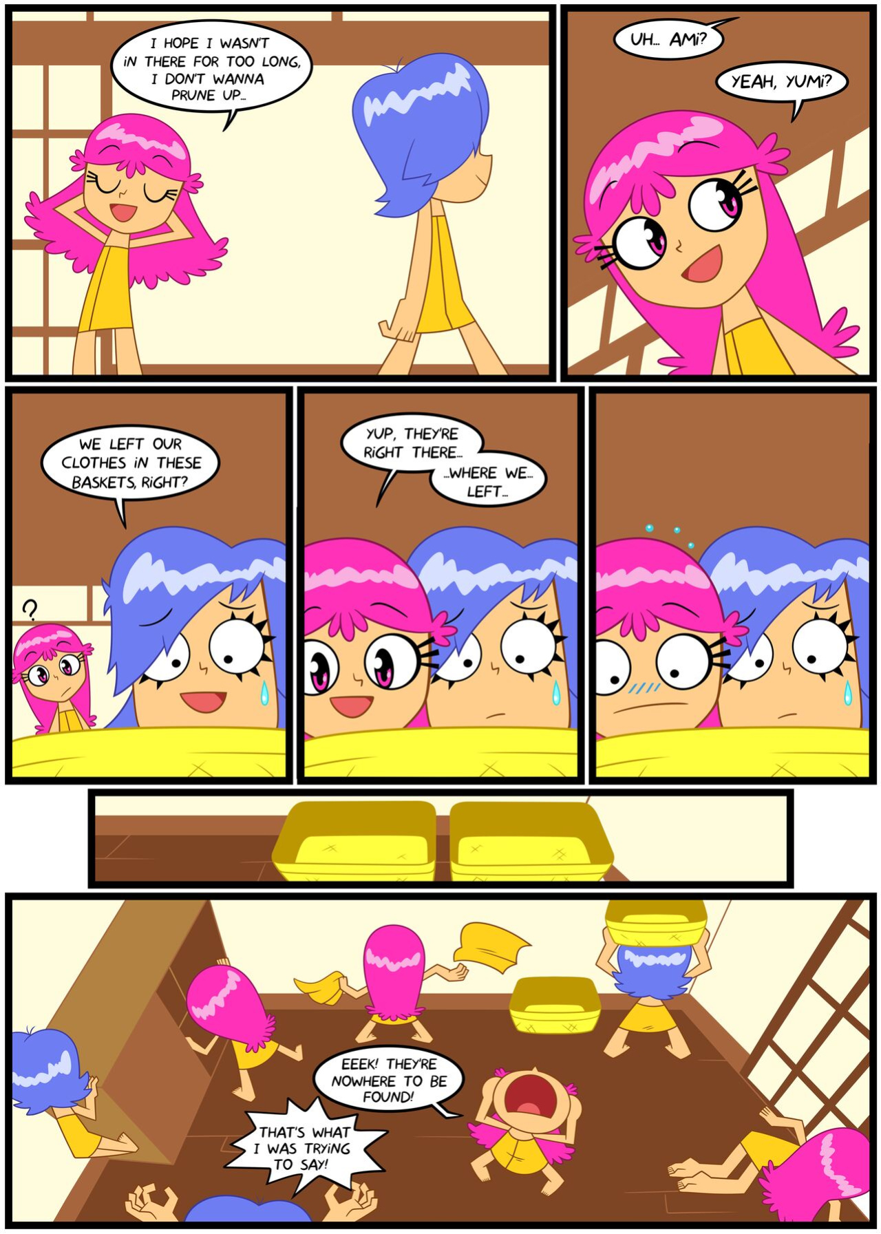 [Xierra099] Towel Trouble (Puffy AmiYumi)