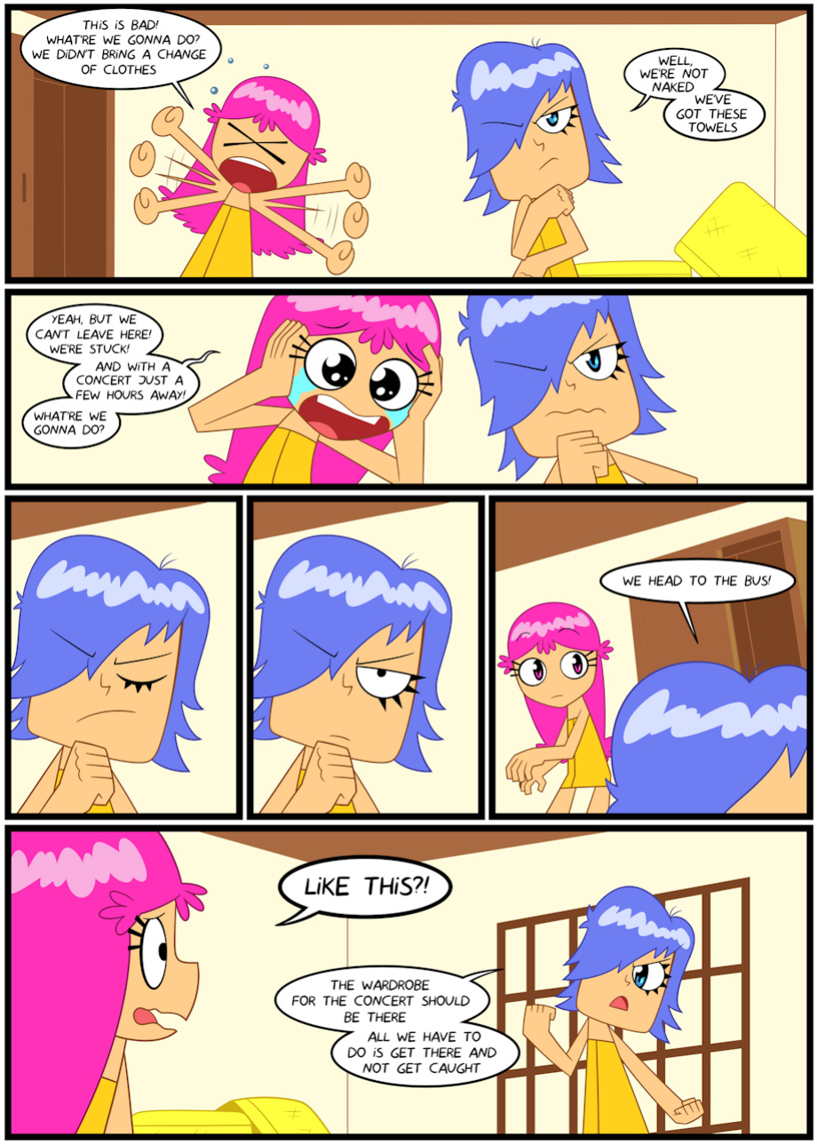 [Xierra099] Towel Trouble (Puffy AmiYumi)