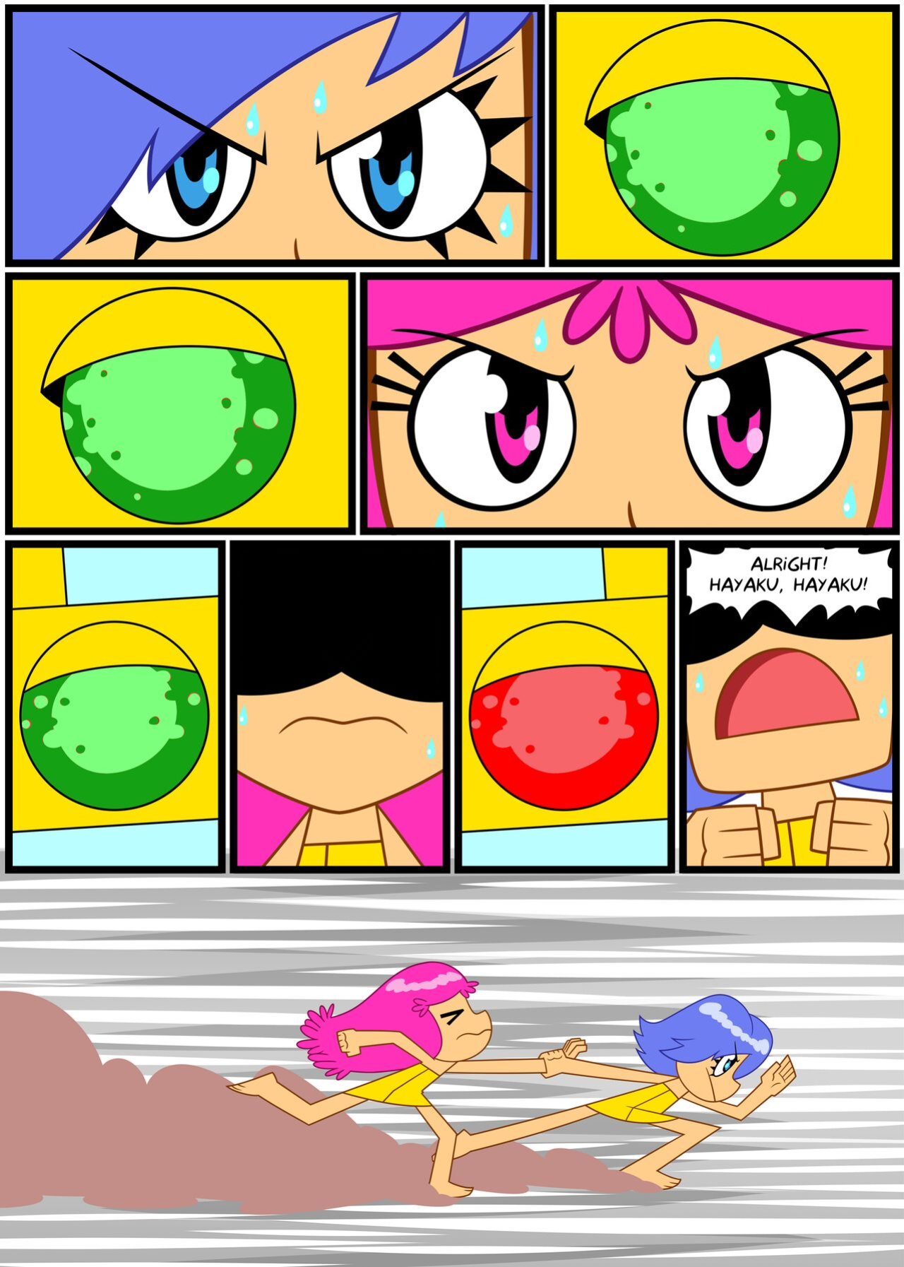 [Xierra099] Towel Trouble (Puffy AmiYumi)