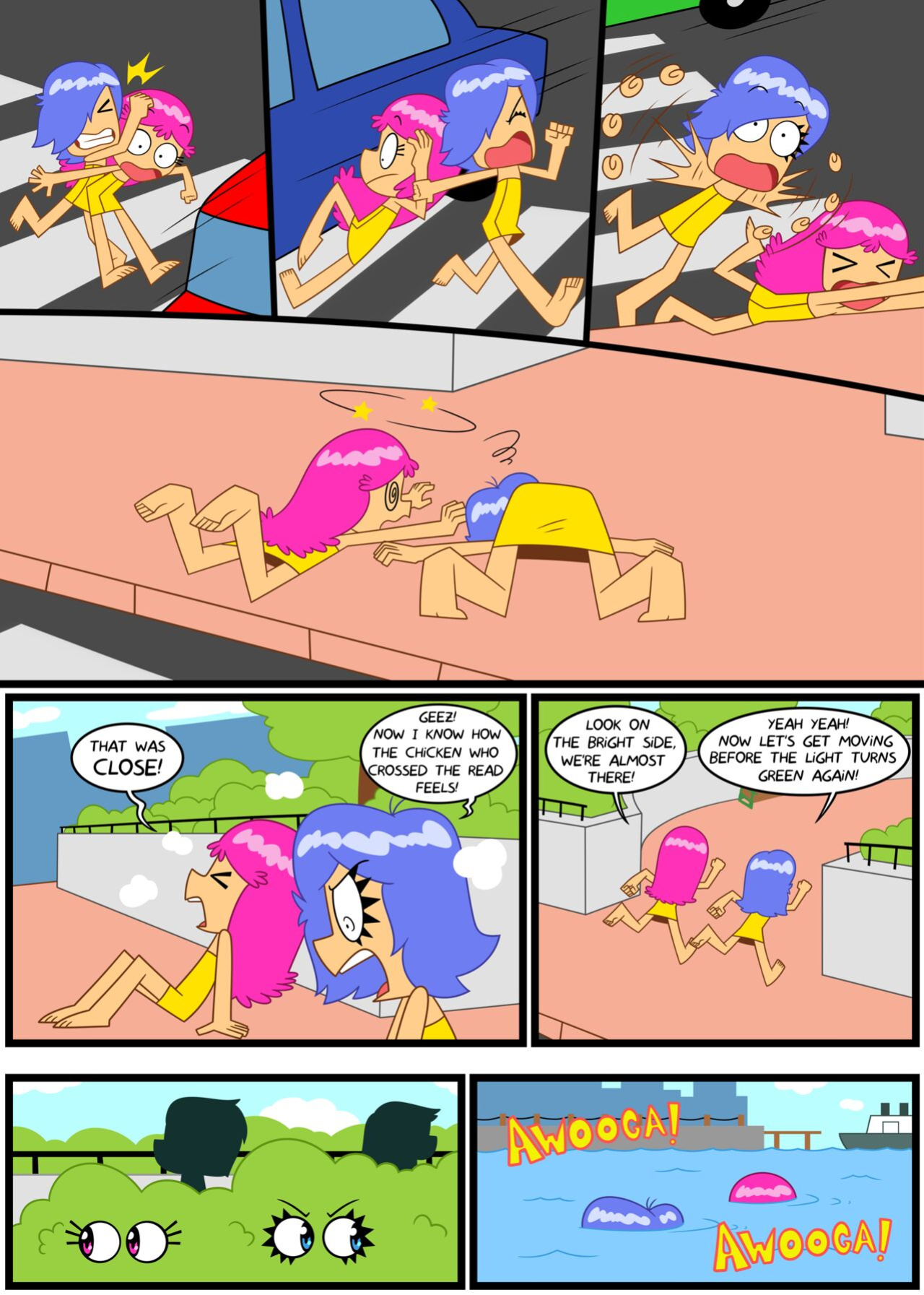 [Xierra099] Towel Trouble (Puffy AmiYumi)