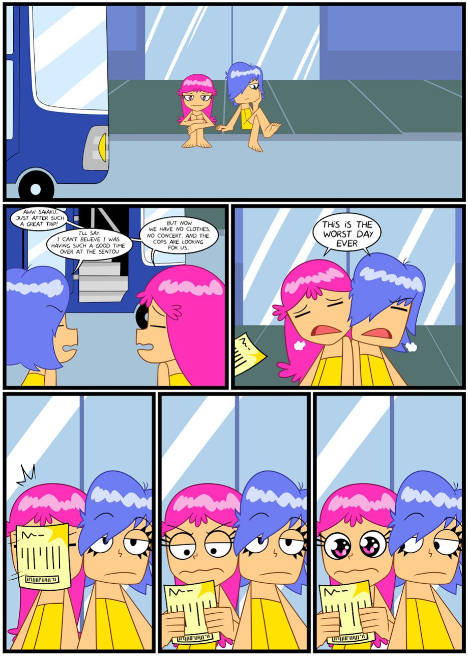 [Xierra099] Towel Trouble (Puffy AmiYumi)